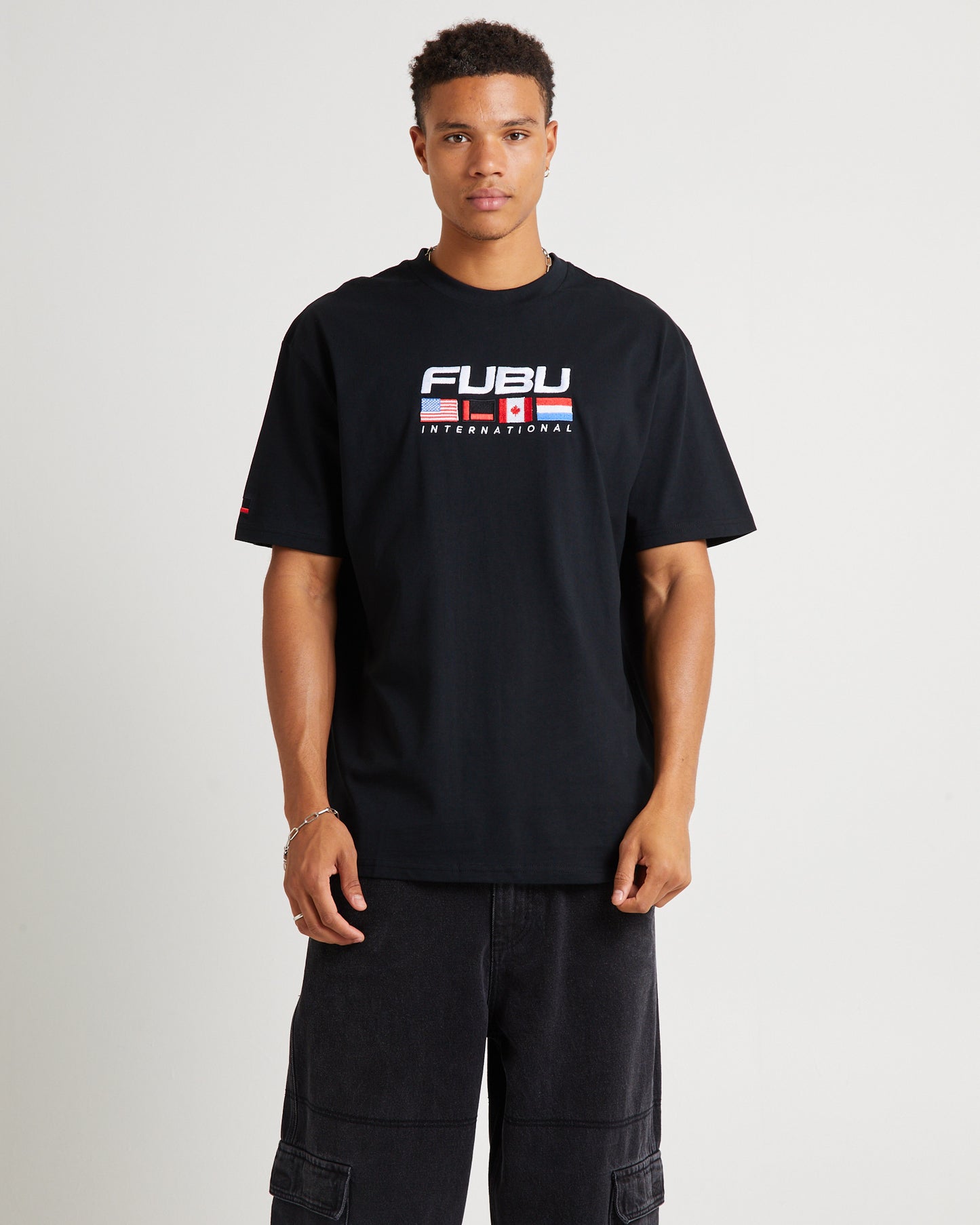 Corporate International Short Sleeve T-Shirt Black