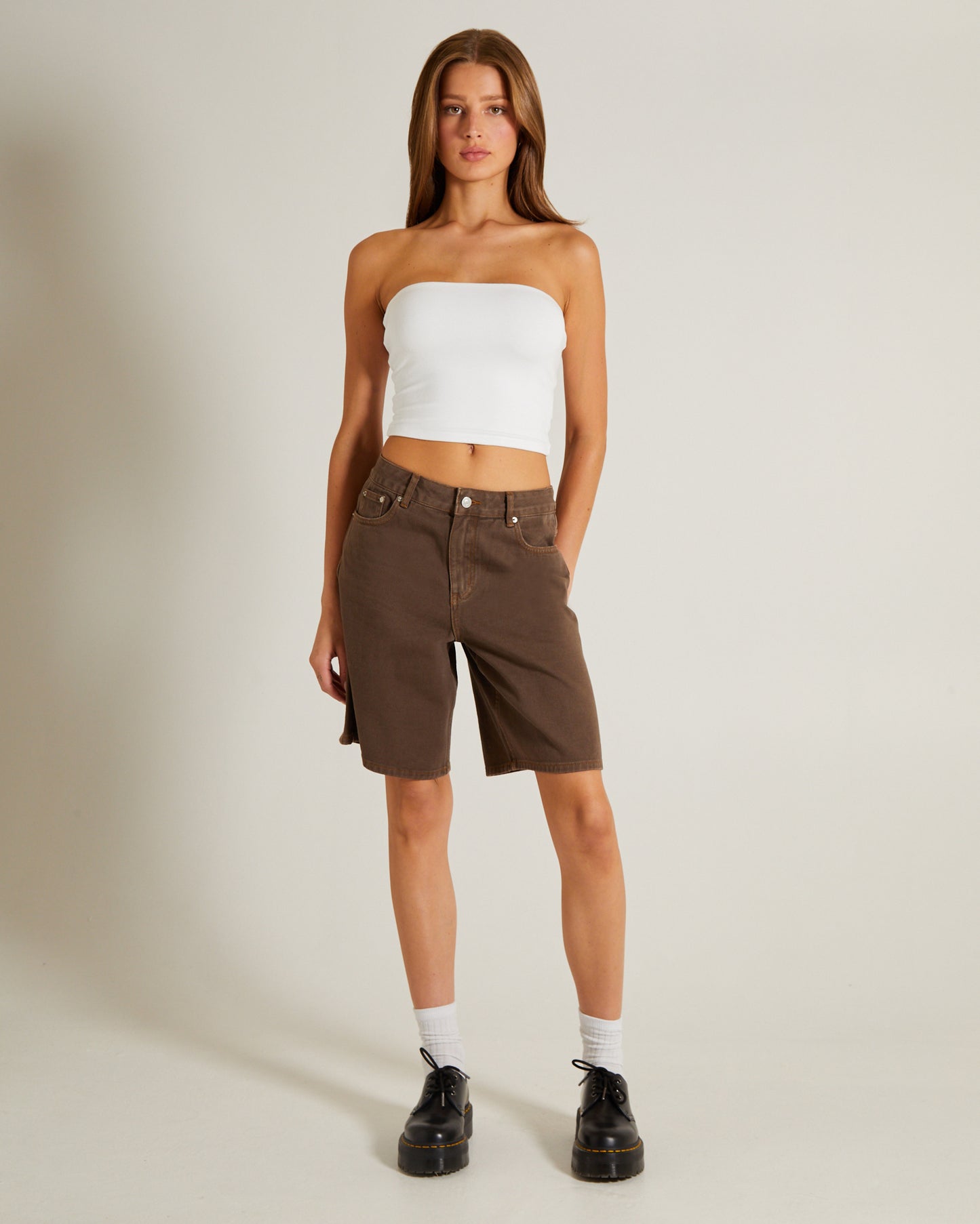 Slinky Strapless Top