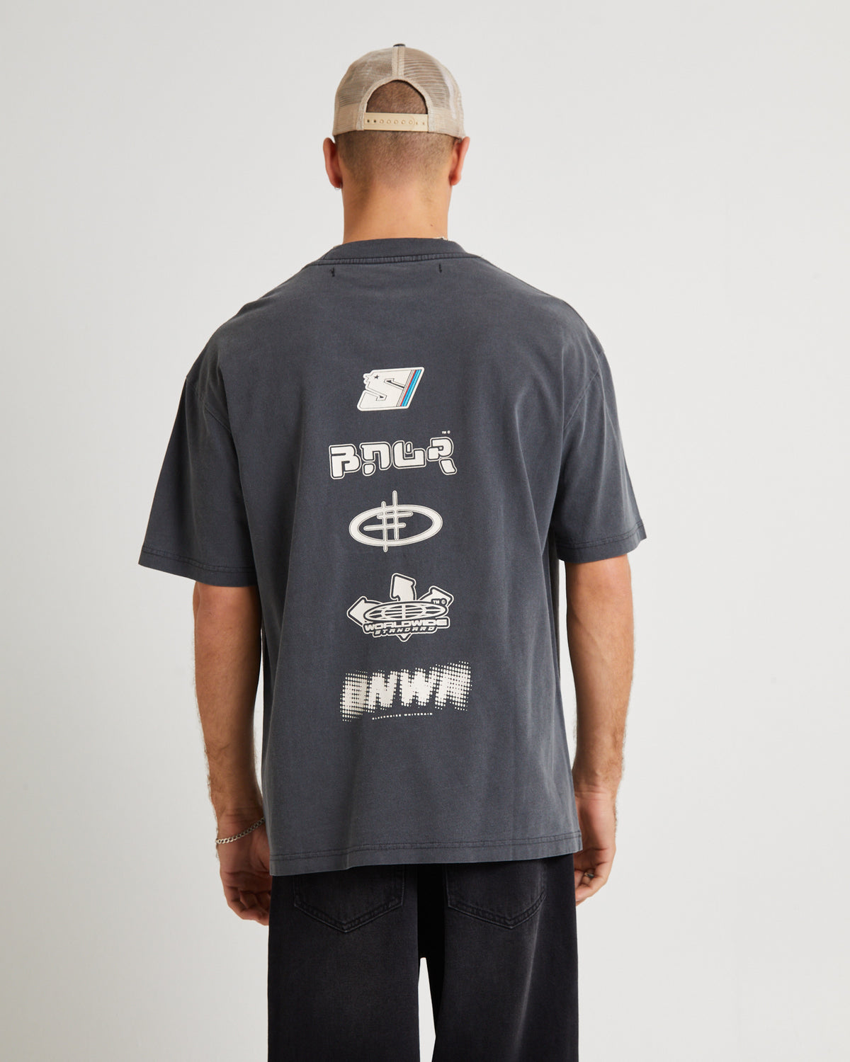 Worldwide Short Sleeve T-Shirt BLACK