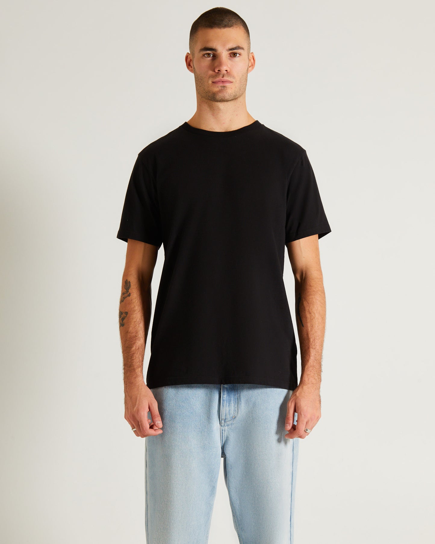 Basic Crew Neck Short Sleeve T-Shirt