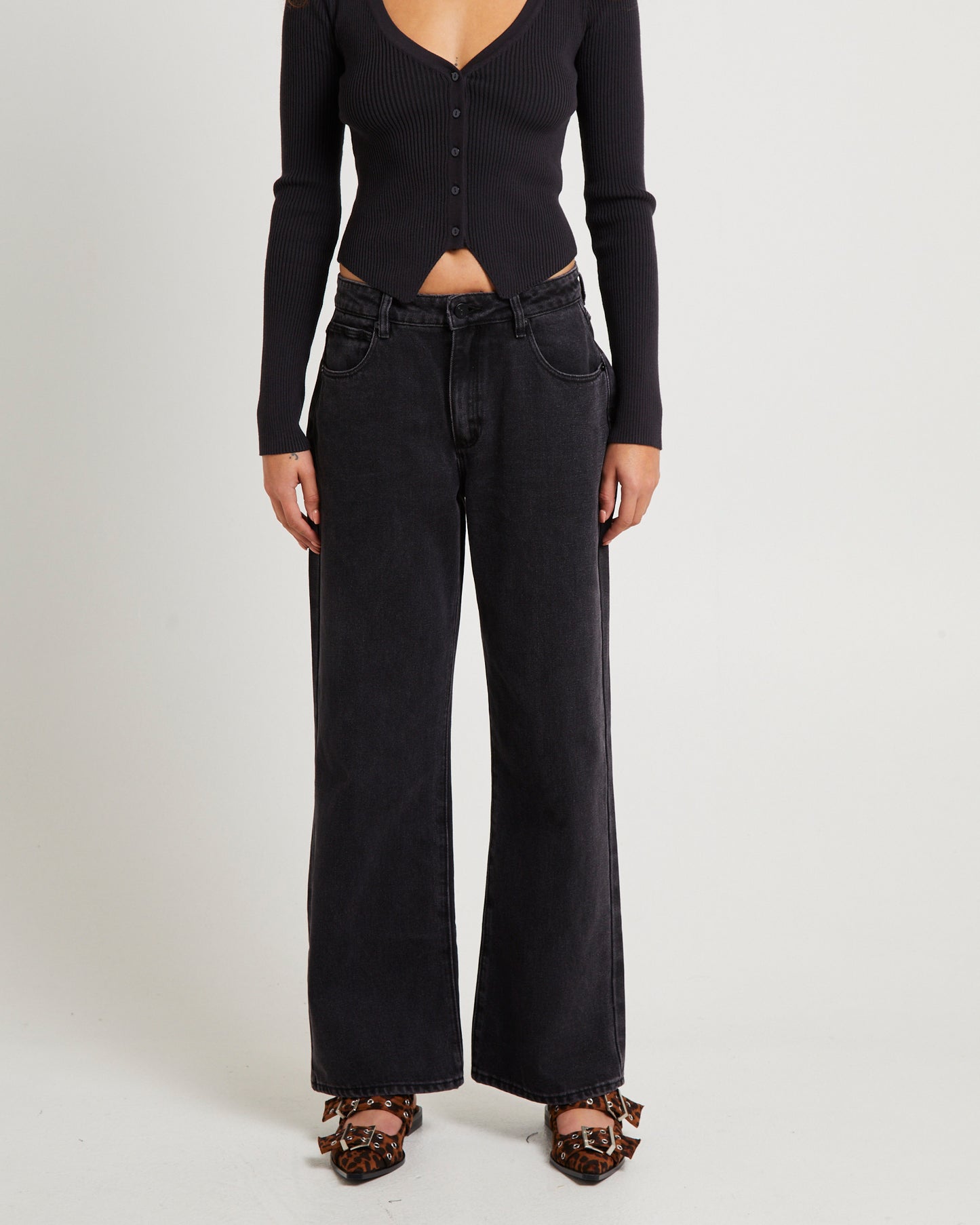 95 Mid Baggy Petite Denim Jeans Heidi