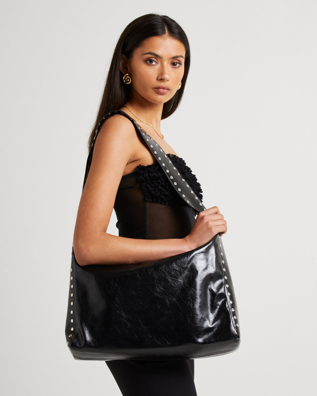 Studded Bag BLACK