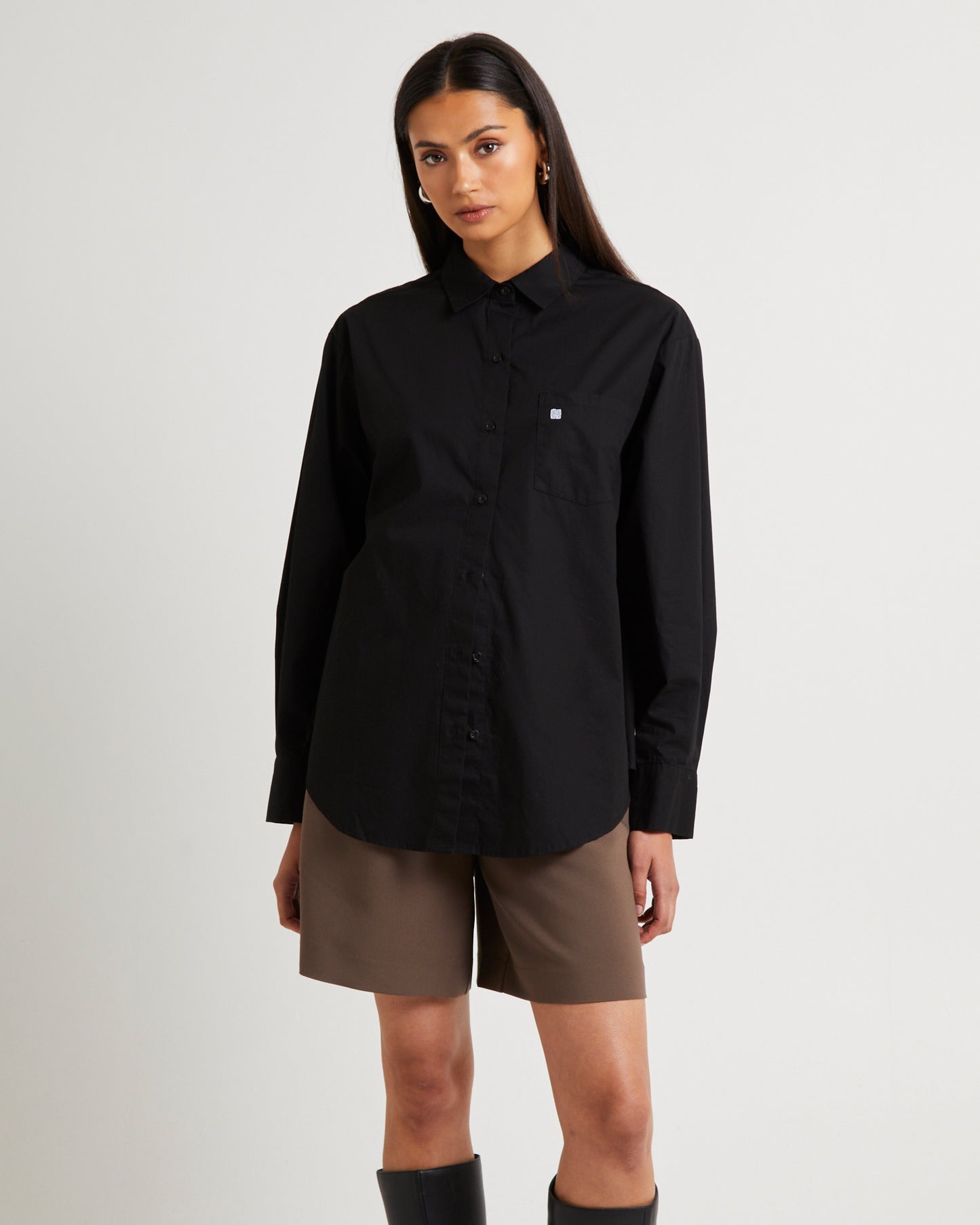 Oversized Poplin Shirt
