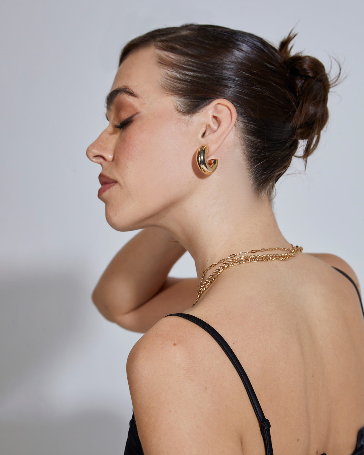 Maddie Hoop Earring GOLD