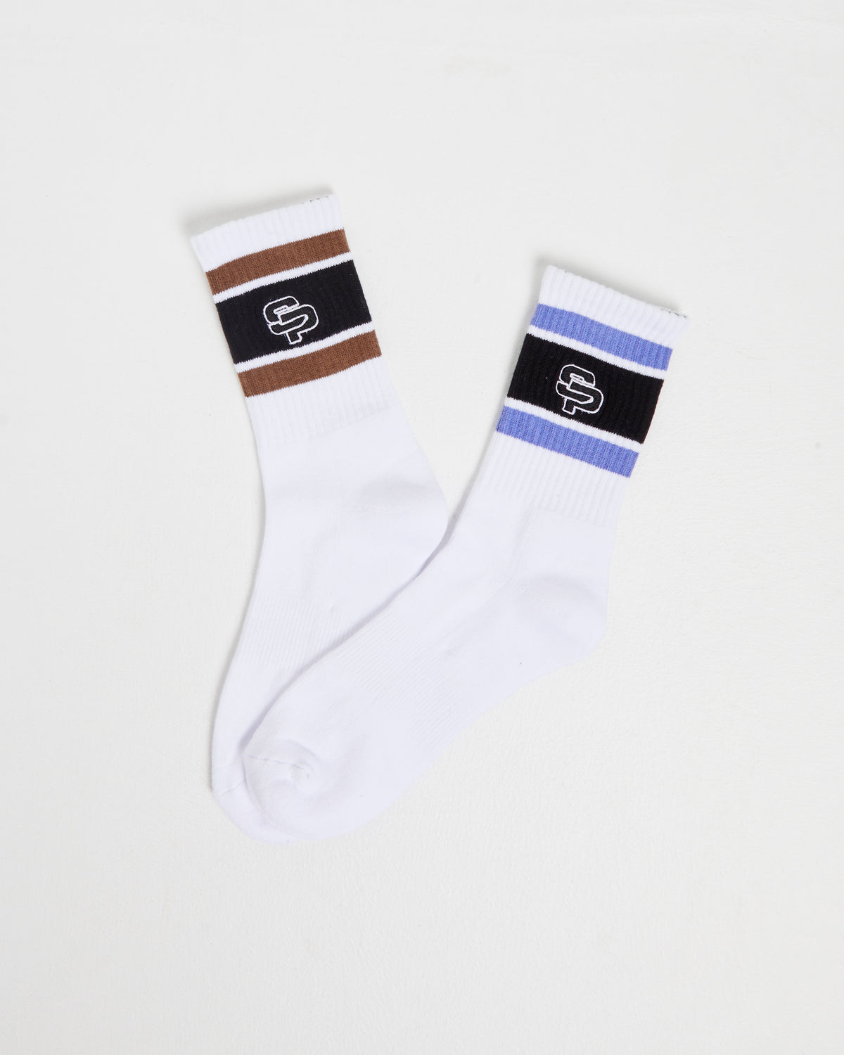 Bold Stripe Socks 2 Pack PURPLE