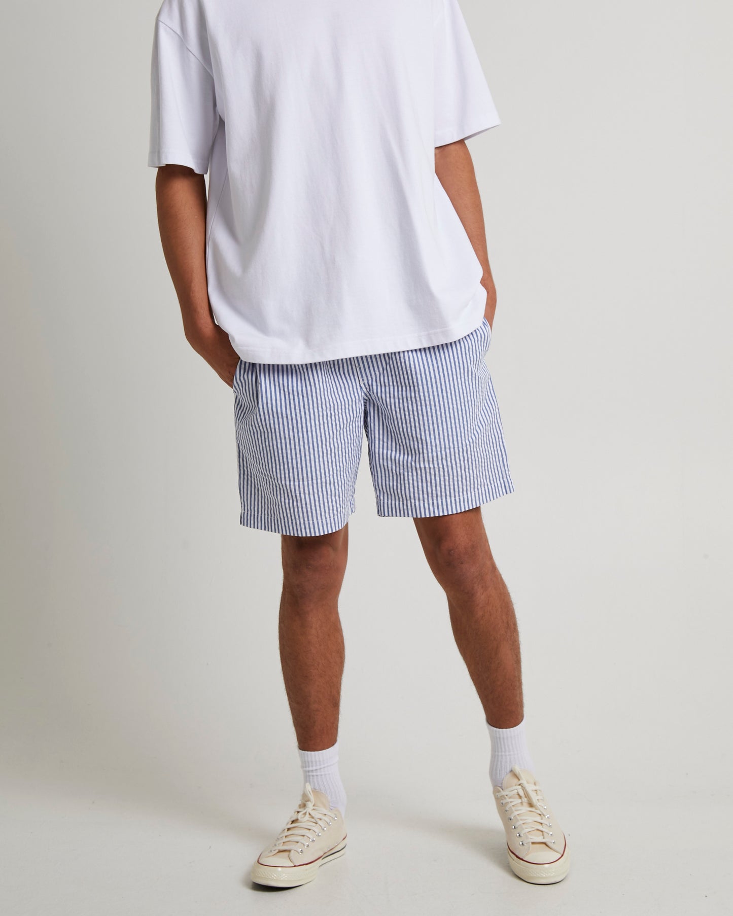 East Stripe Seersucker Short