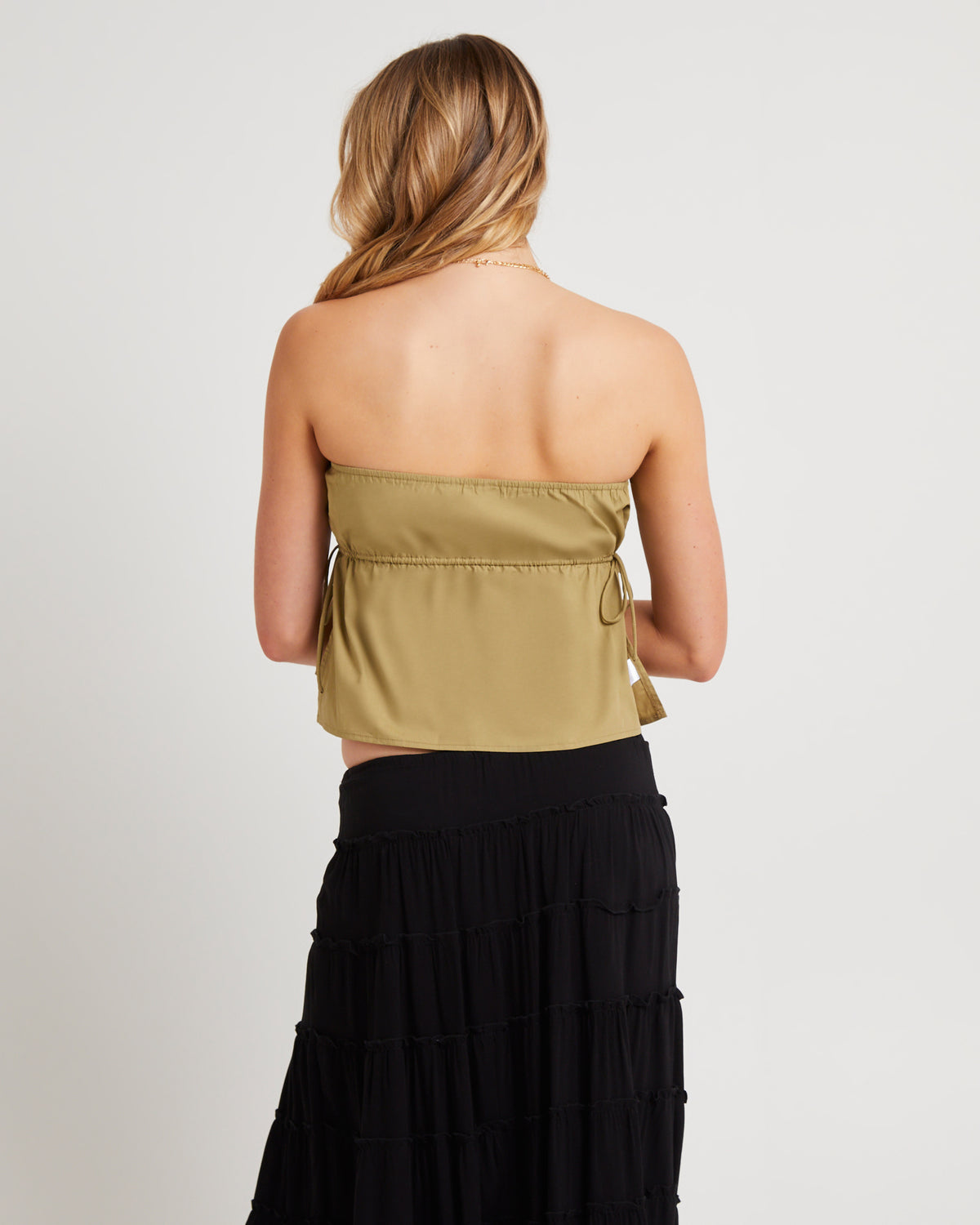 Bailey Bandeau Top KHAKI