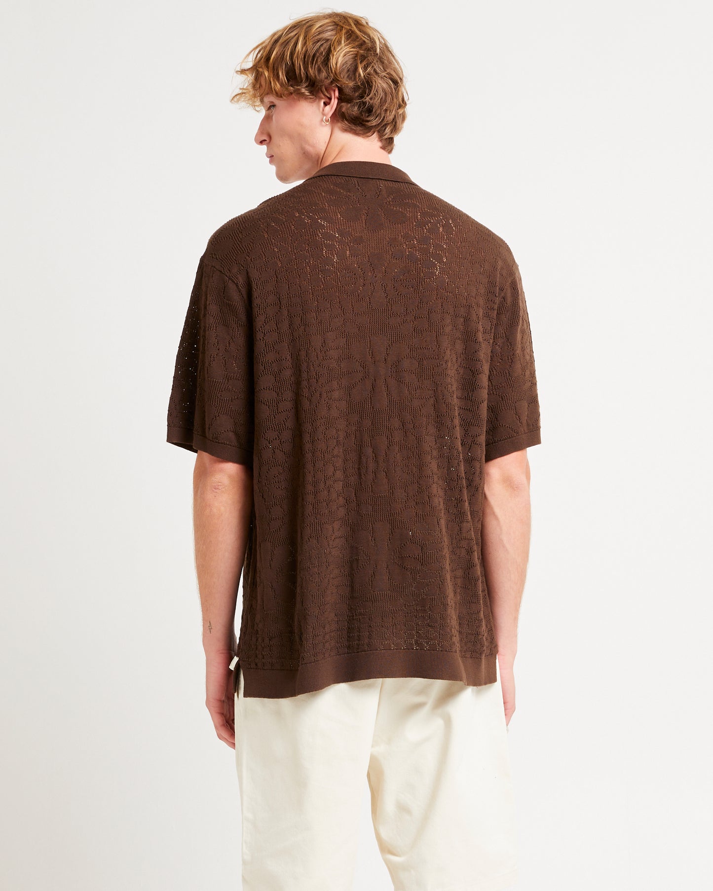 Bronson Knitted Short Sleeve Resort Shirt