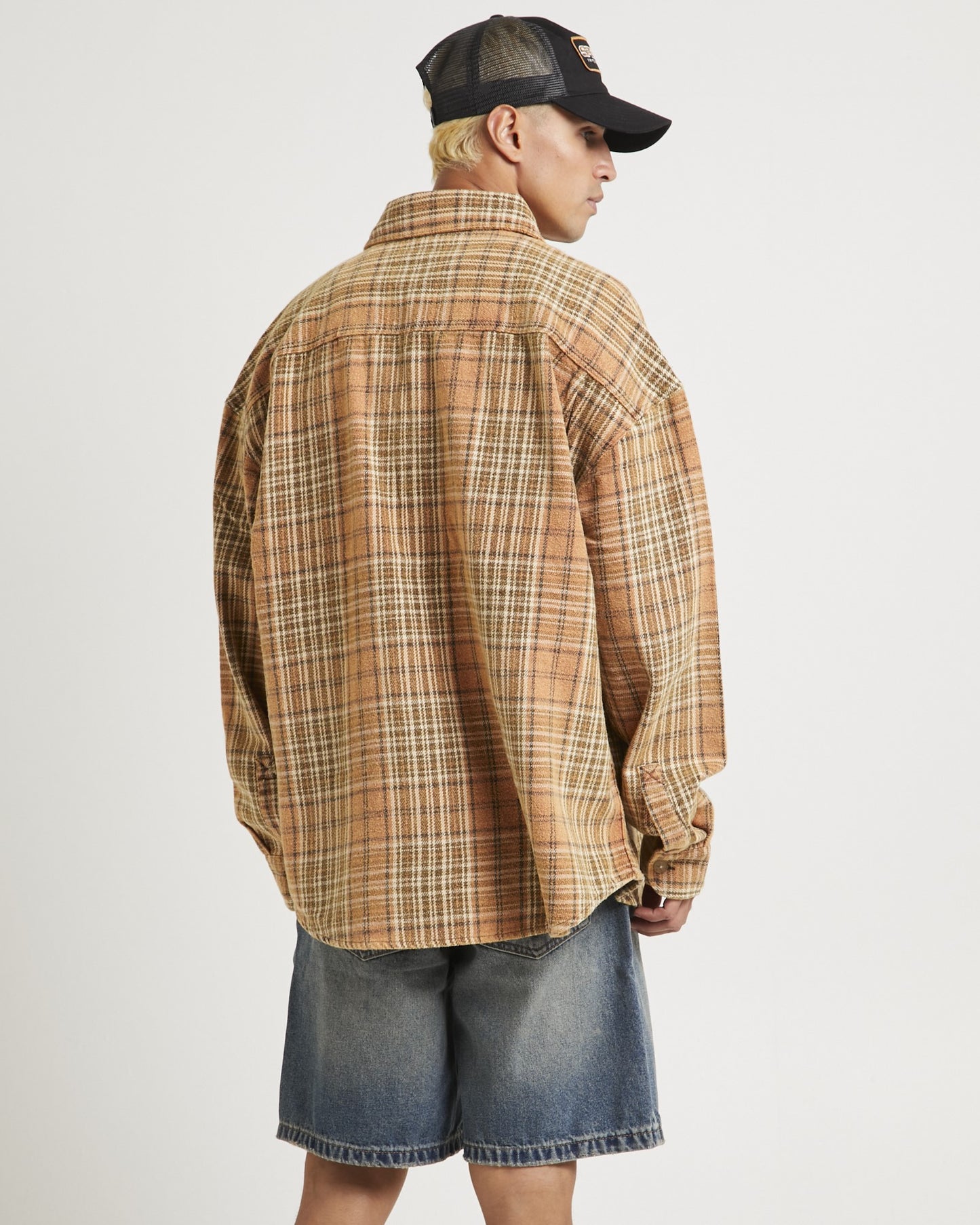 Vacay Check Long Sleeves Shirt