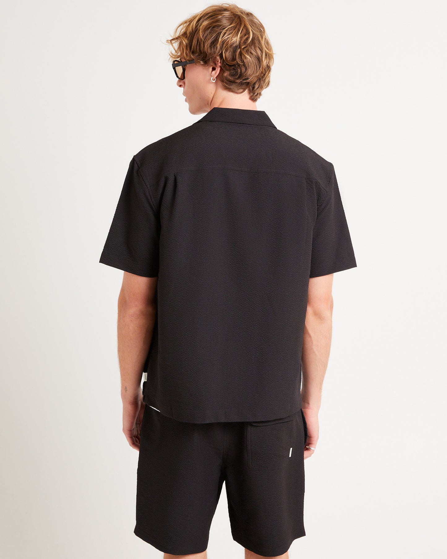 Morrison Seersucker Short Sleeve Resort Shirt