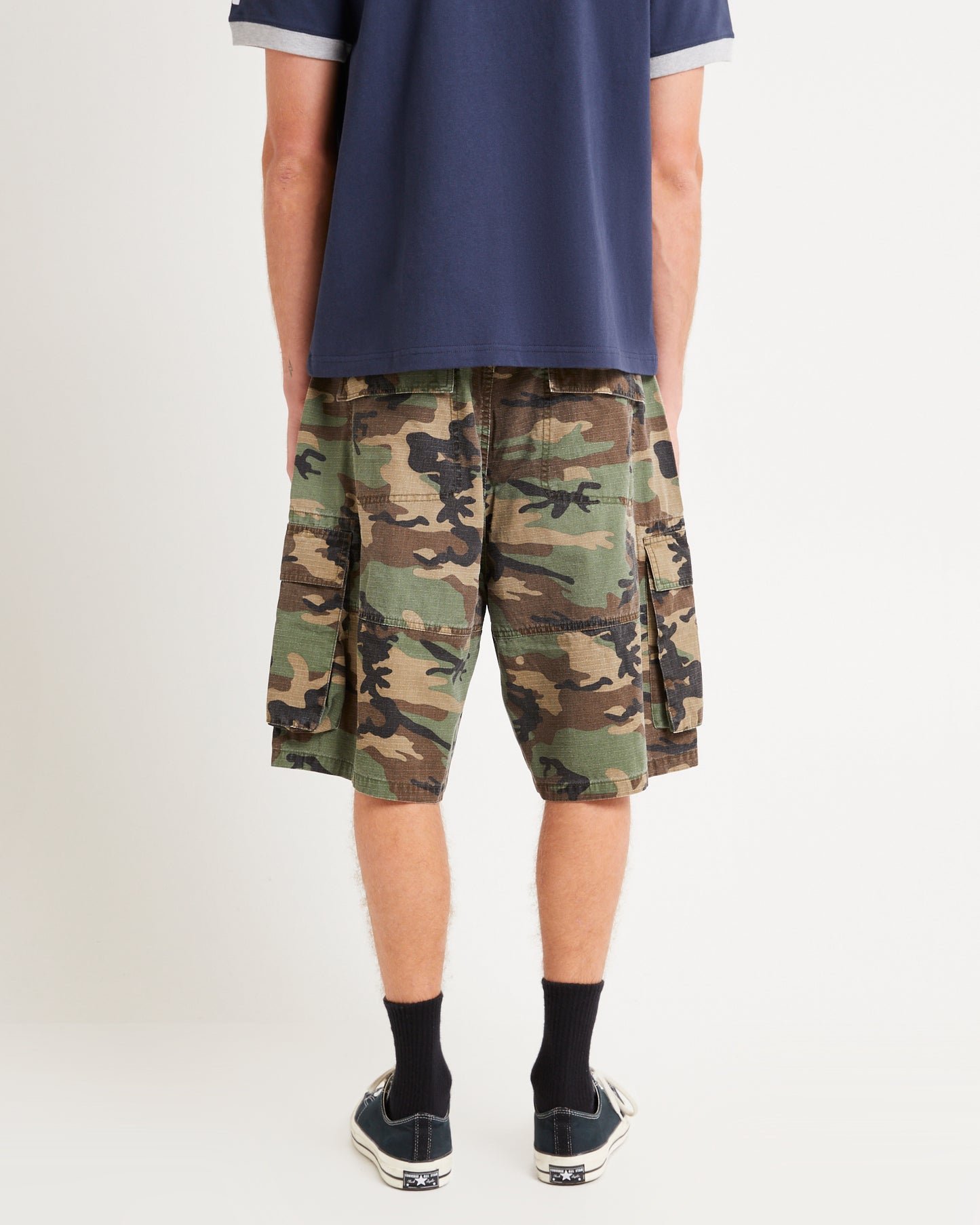 Deverell Camo Cargo Shorts