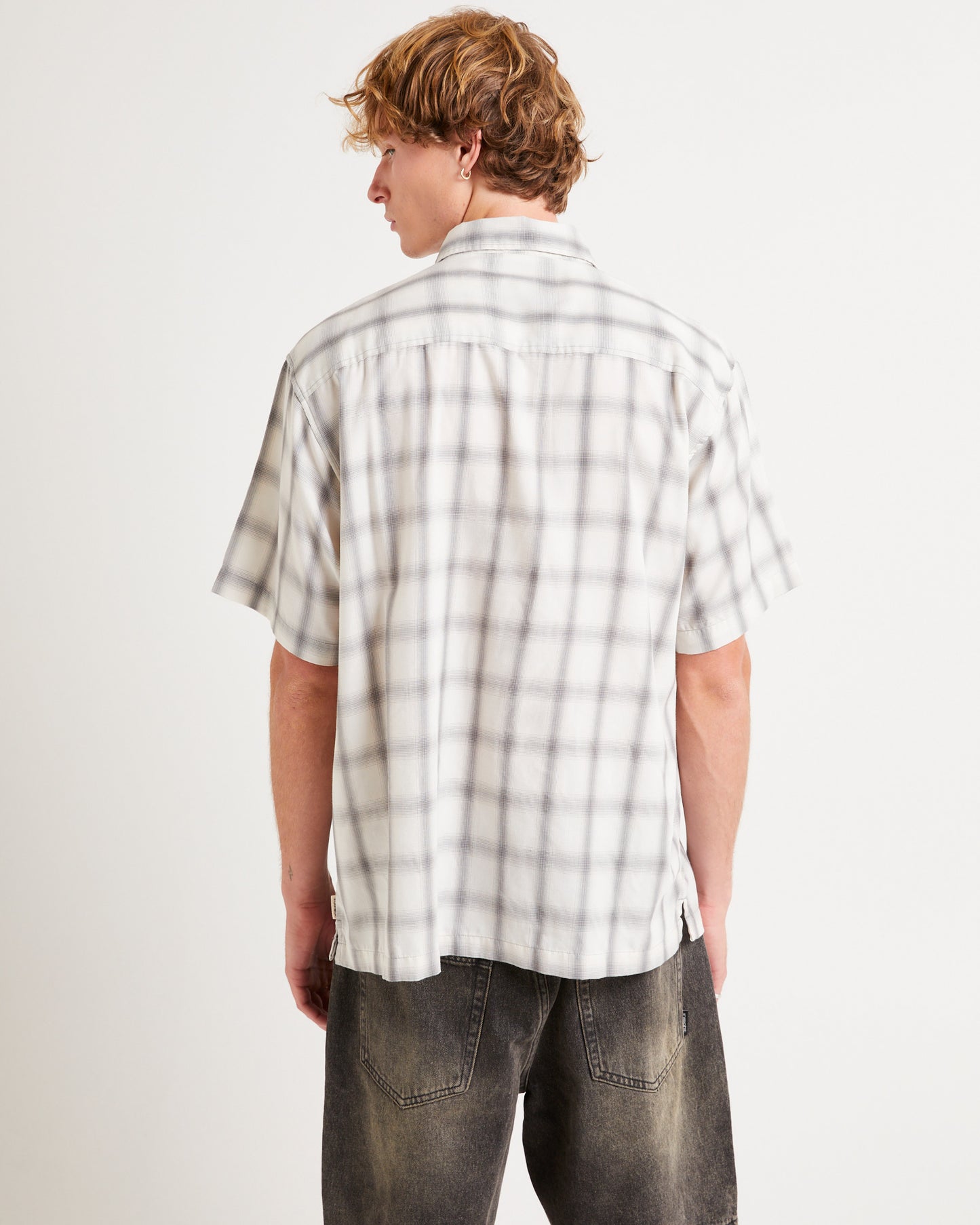 Dazed Ombre Check Short Sleeve Shirt
