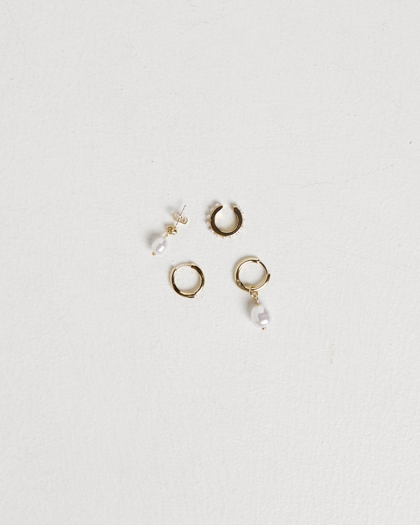 Statement Seeker Pearl Earring Pack