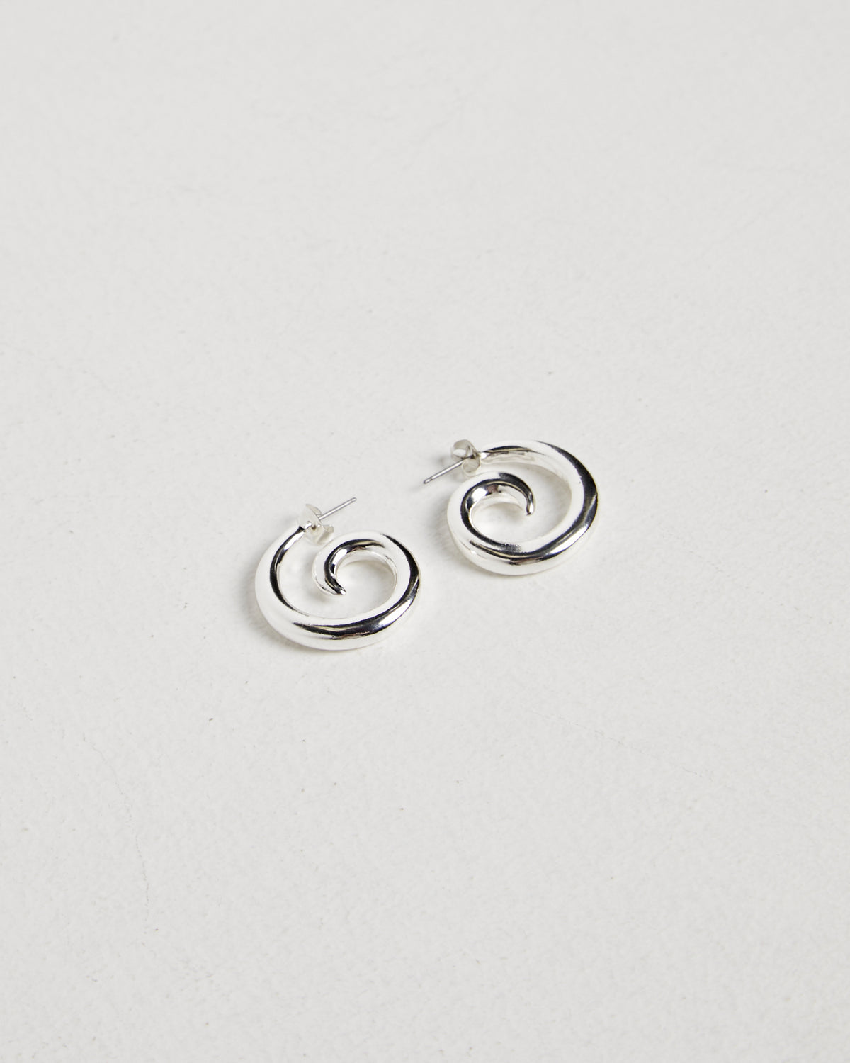 Miras Spiral Earring SILVER