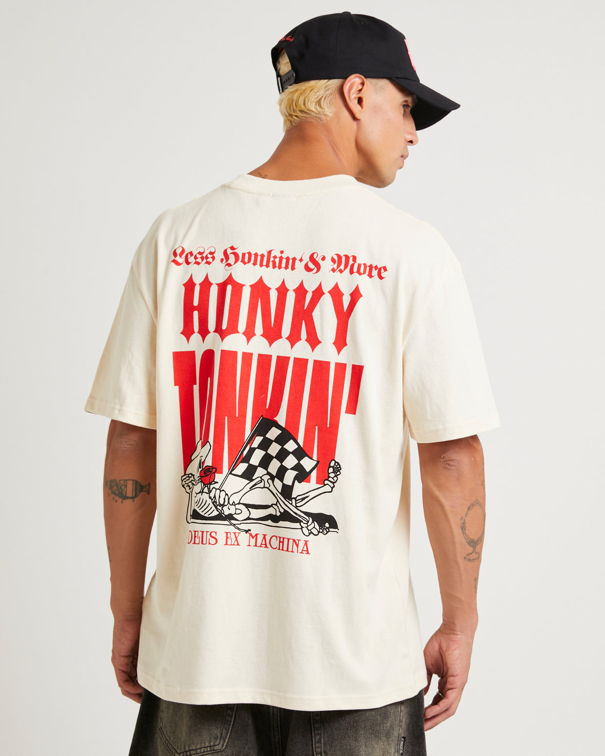 Honky Tonkin T-Shirt DIRTY WHITE