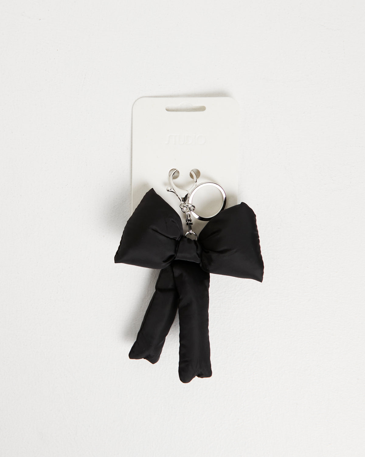 Black Bow Keyring BLACK