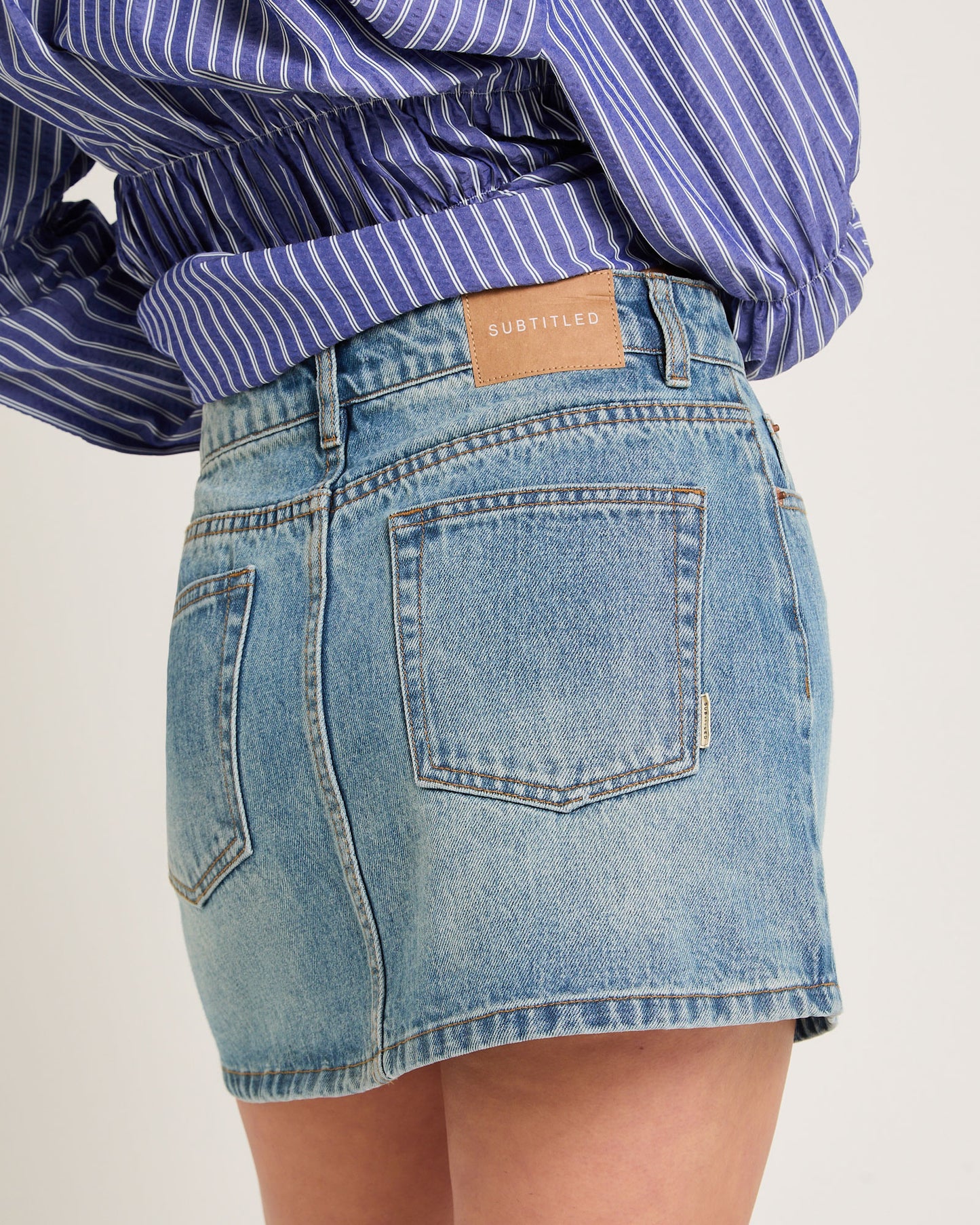 Hazel Denim Skirt