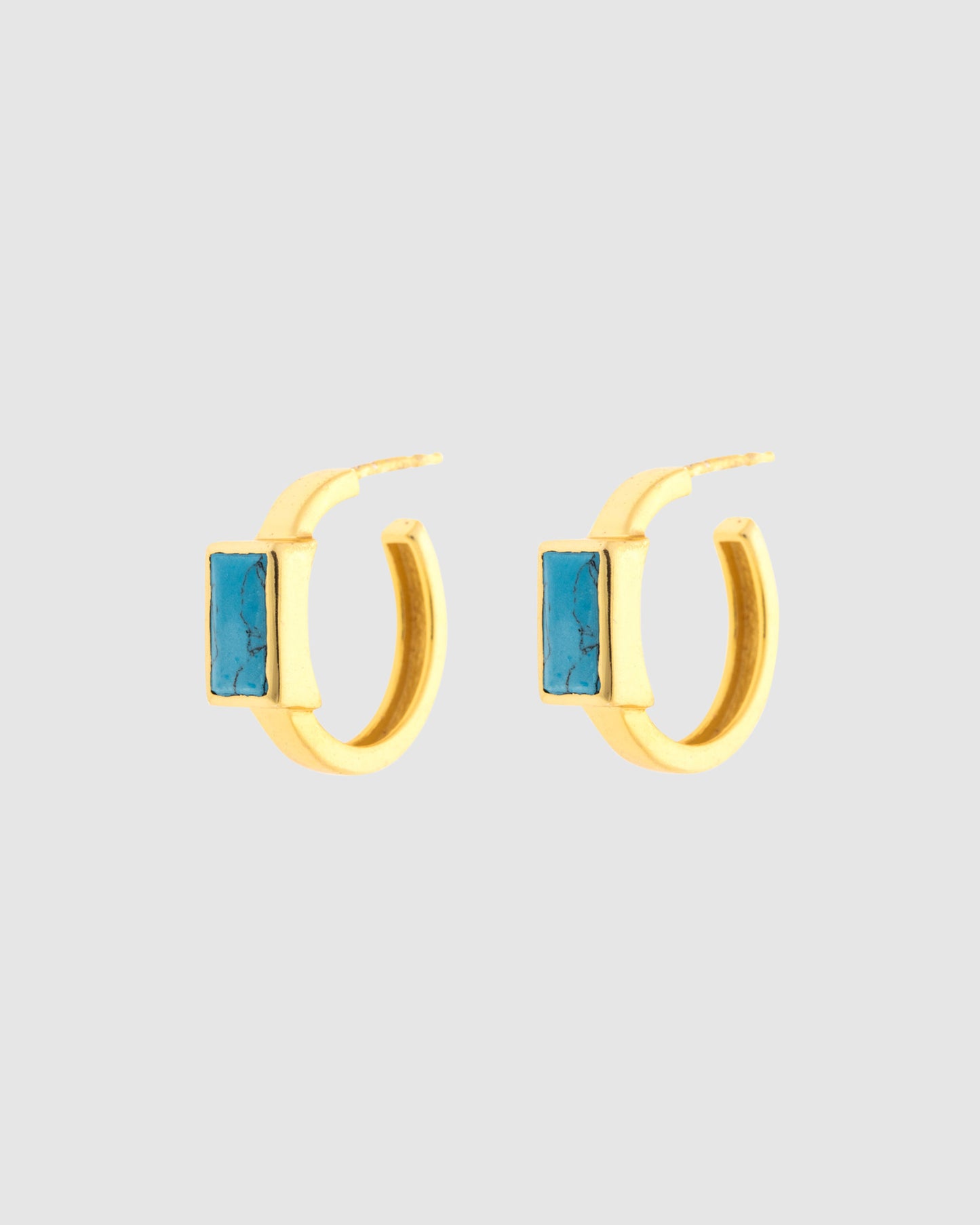 Tulum Hoop Gold Earrings