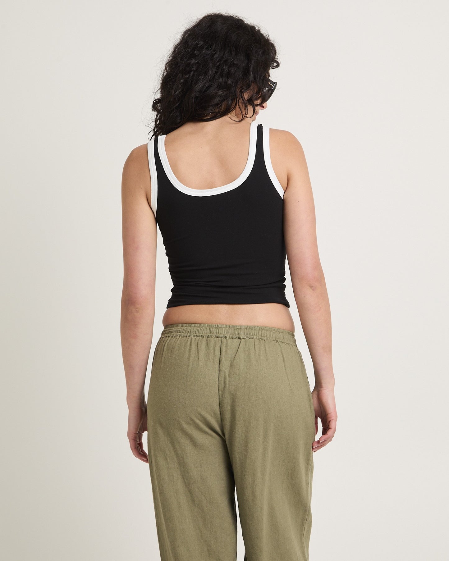 Contrast Tank Top
