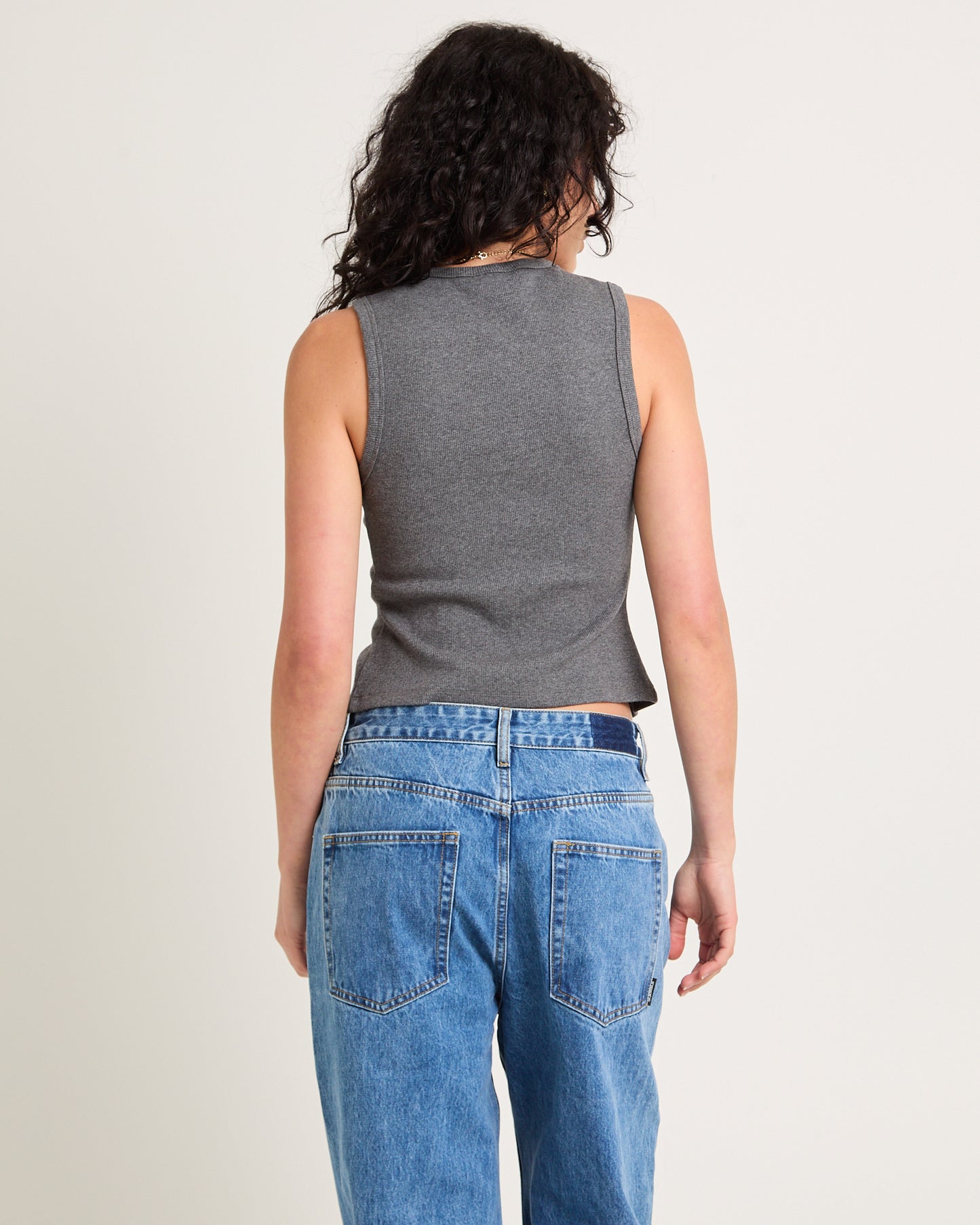 Zoe Button Front Tank Top