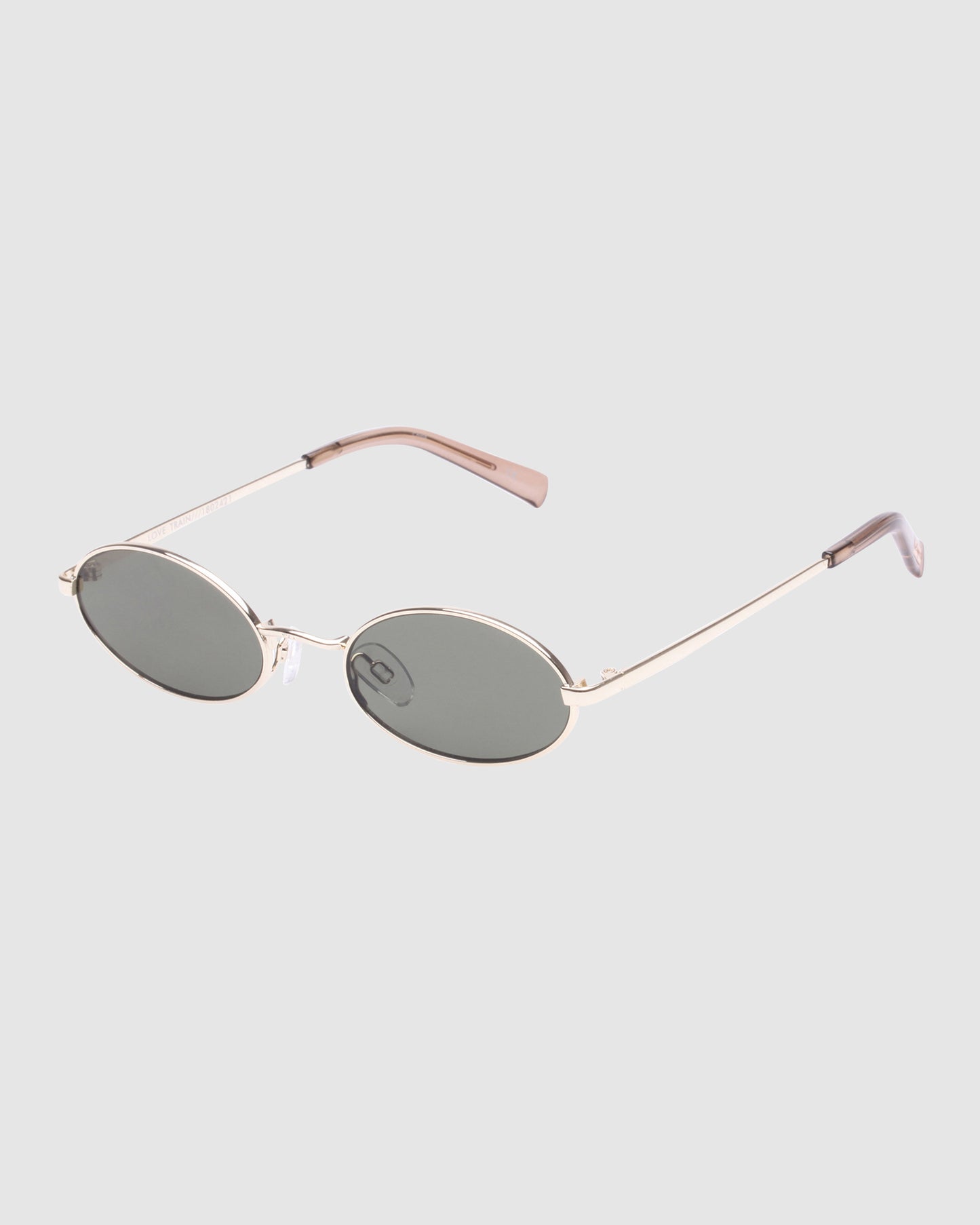 Love Train Sunglasses Bright Gold/Khaki Mono