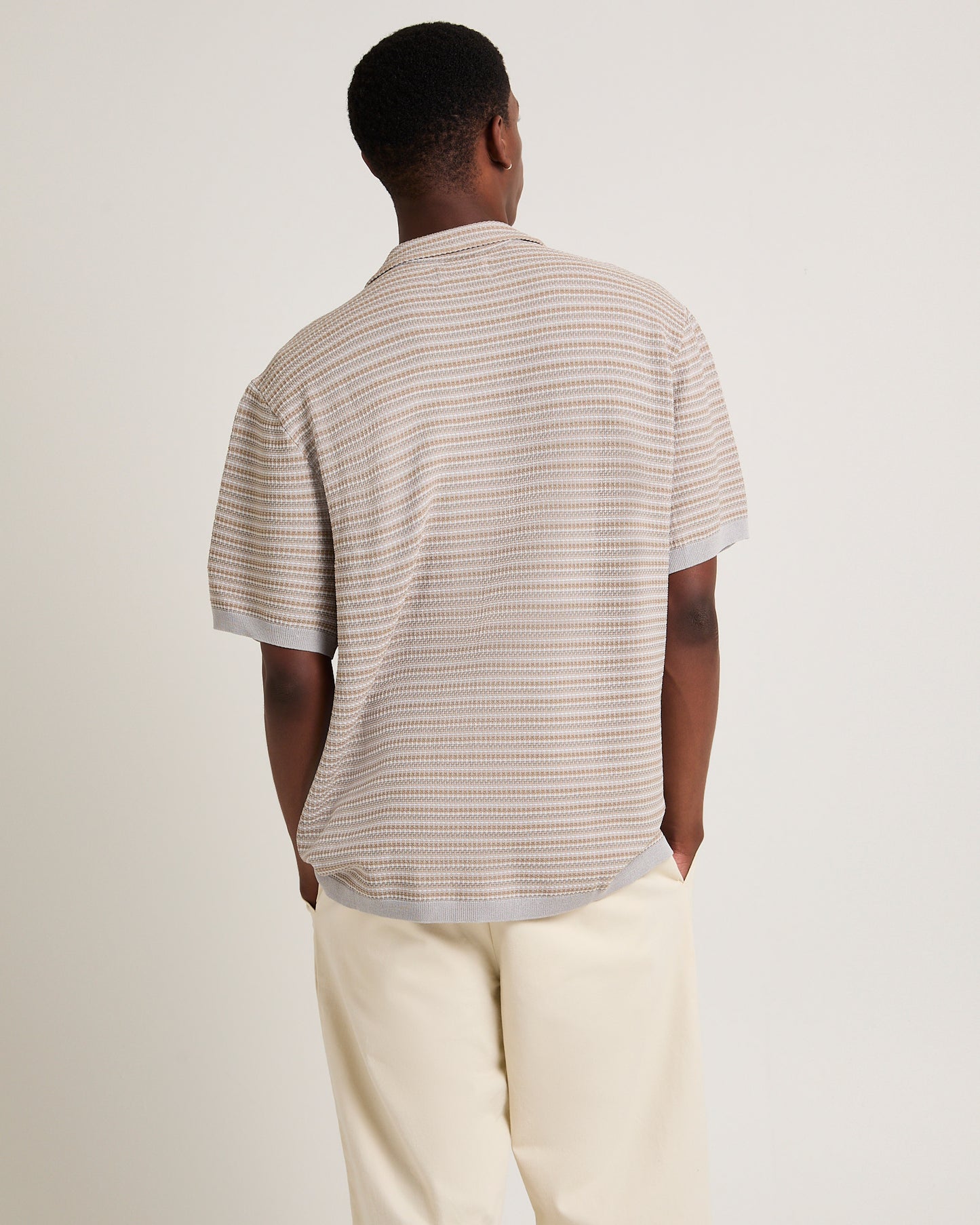 Keslo Striped Knitted Shirt