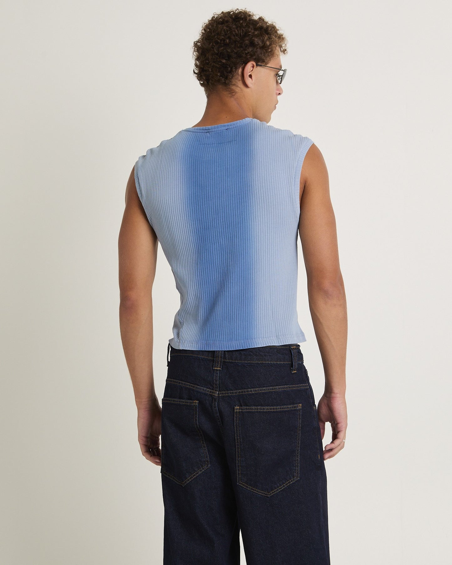 Blue Glare Tank Top