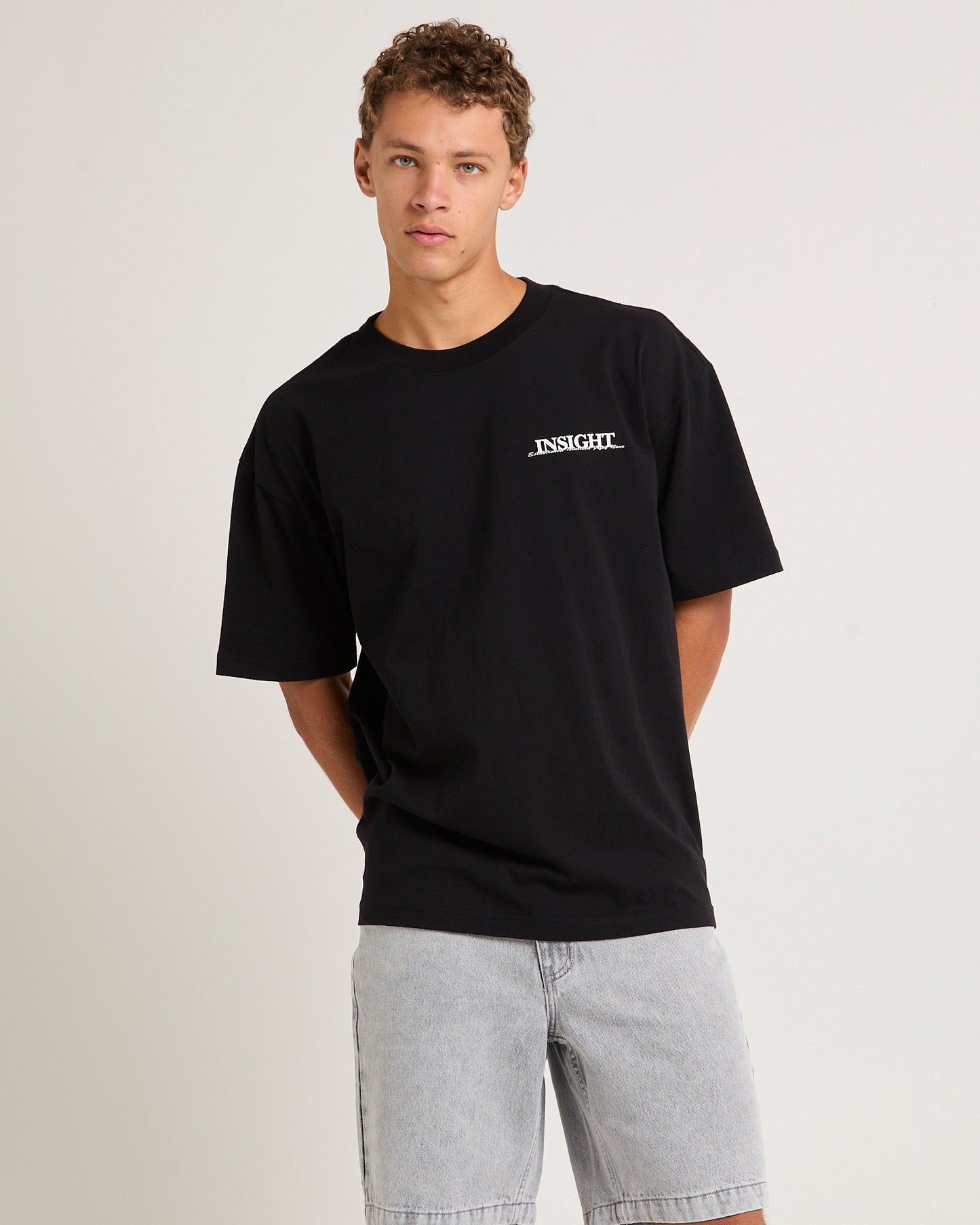 Distort T-Shirt Vintage Black