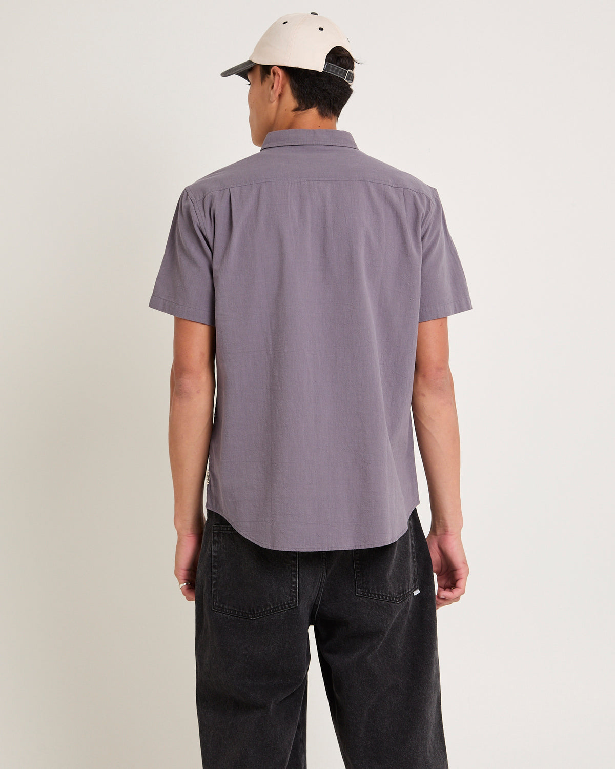 Louie Short Sleeve Shirt CHARCOAL