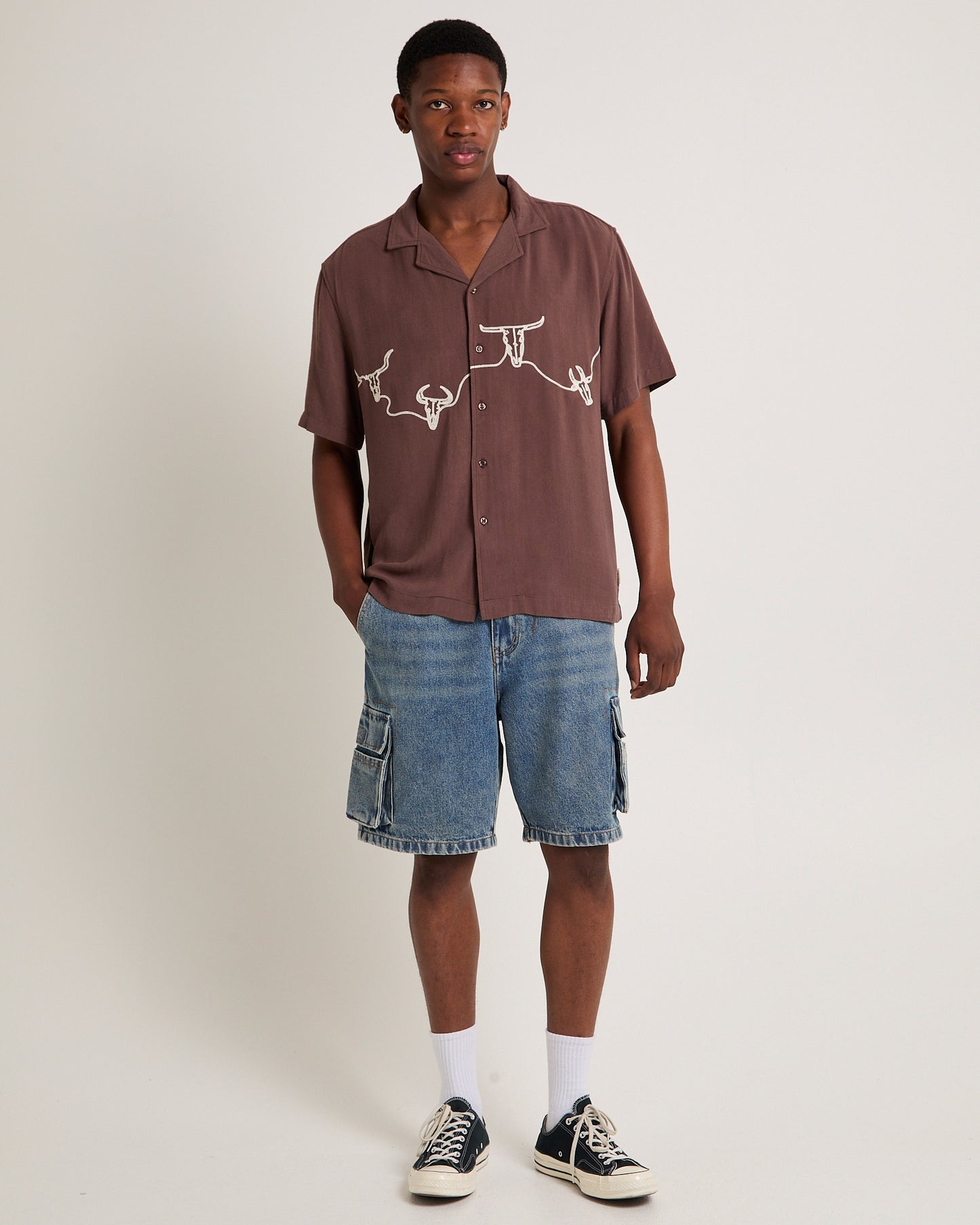 Ole Western Short Sleeve Resort Shirt