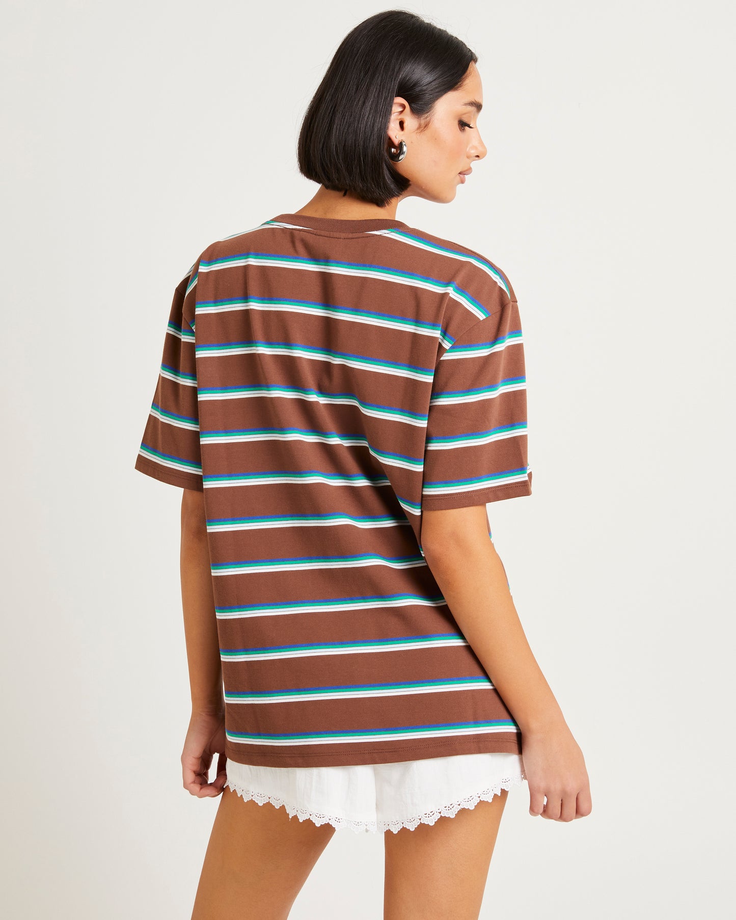 Malia Stripe Oversized T-Shirt