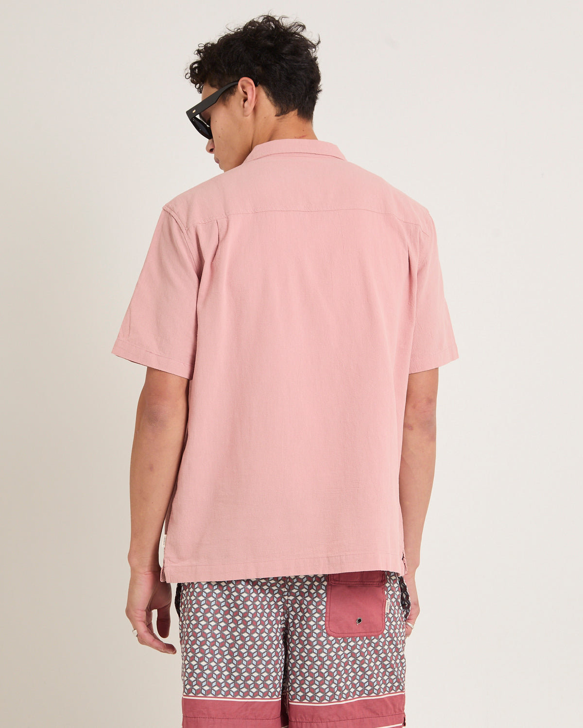 Soren Short Sleeve Resort Shirt BLUSH