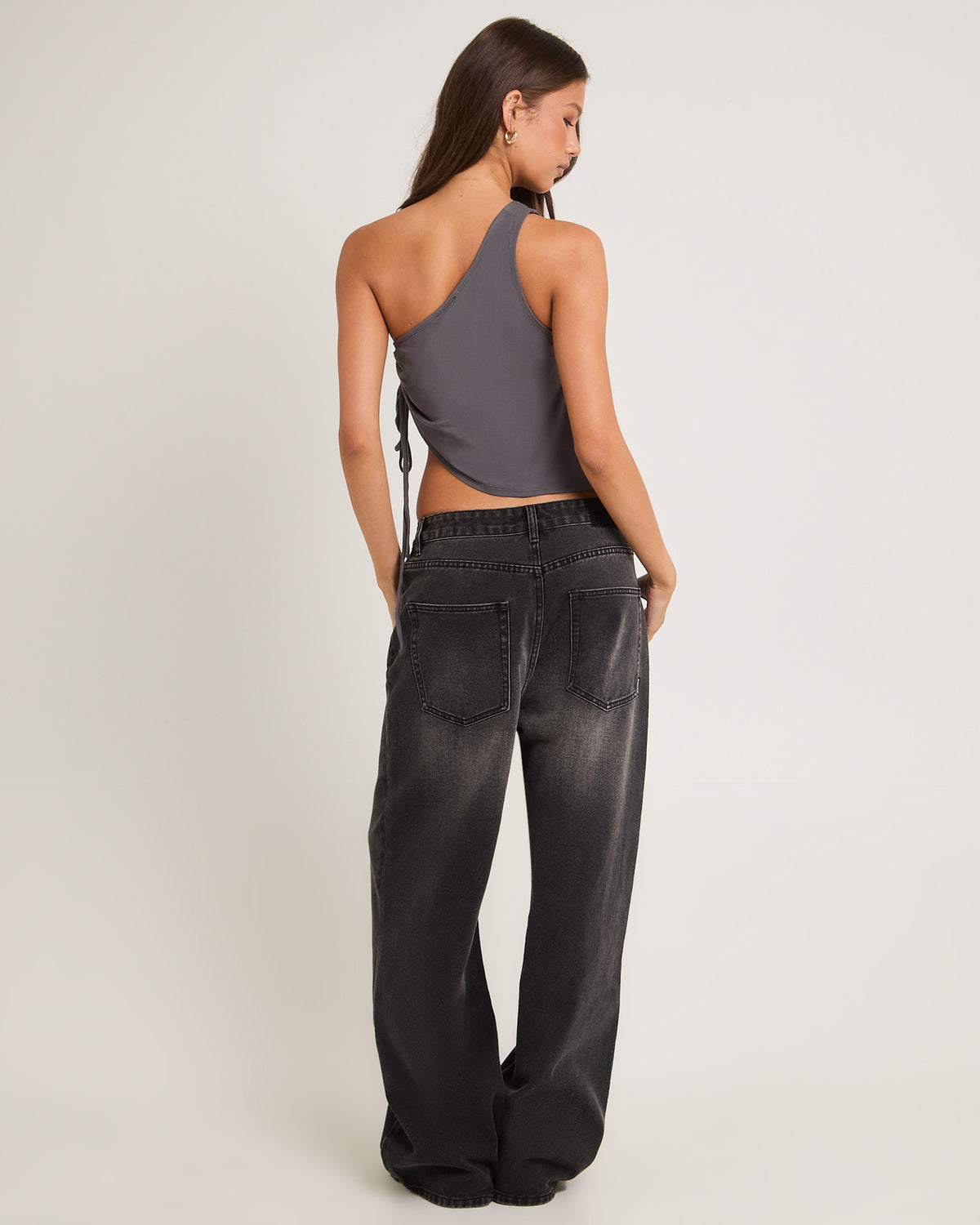 Rez Maxi Baggy Denim Jeans GREYED OUT