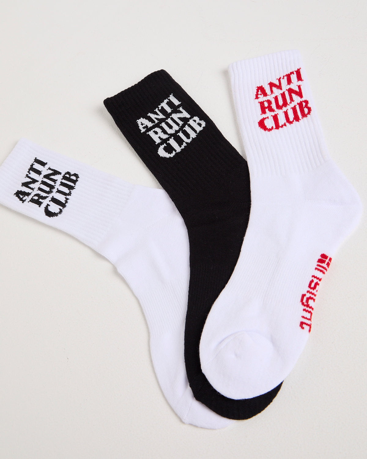 Wellness Socks WHITE/BLACK