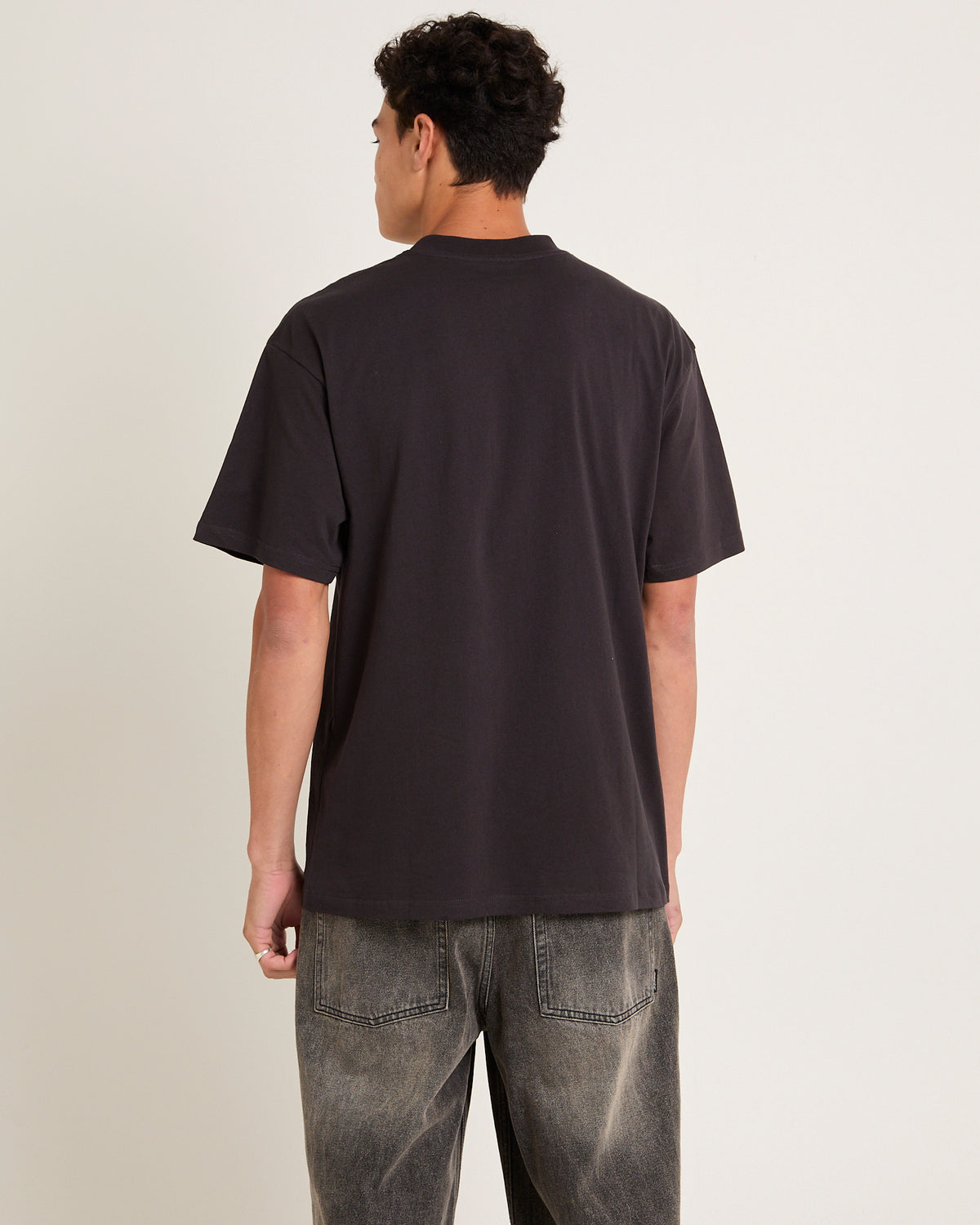 Los Angeles Lakers City Strike T-Shirt FADED BLACK