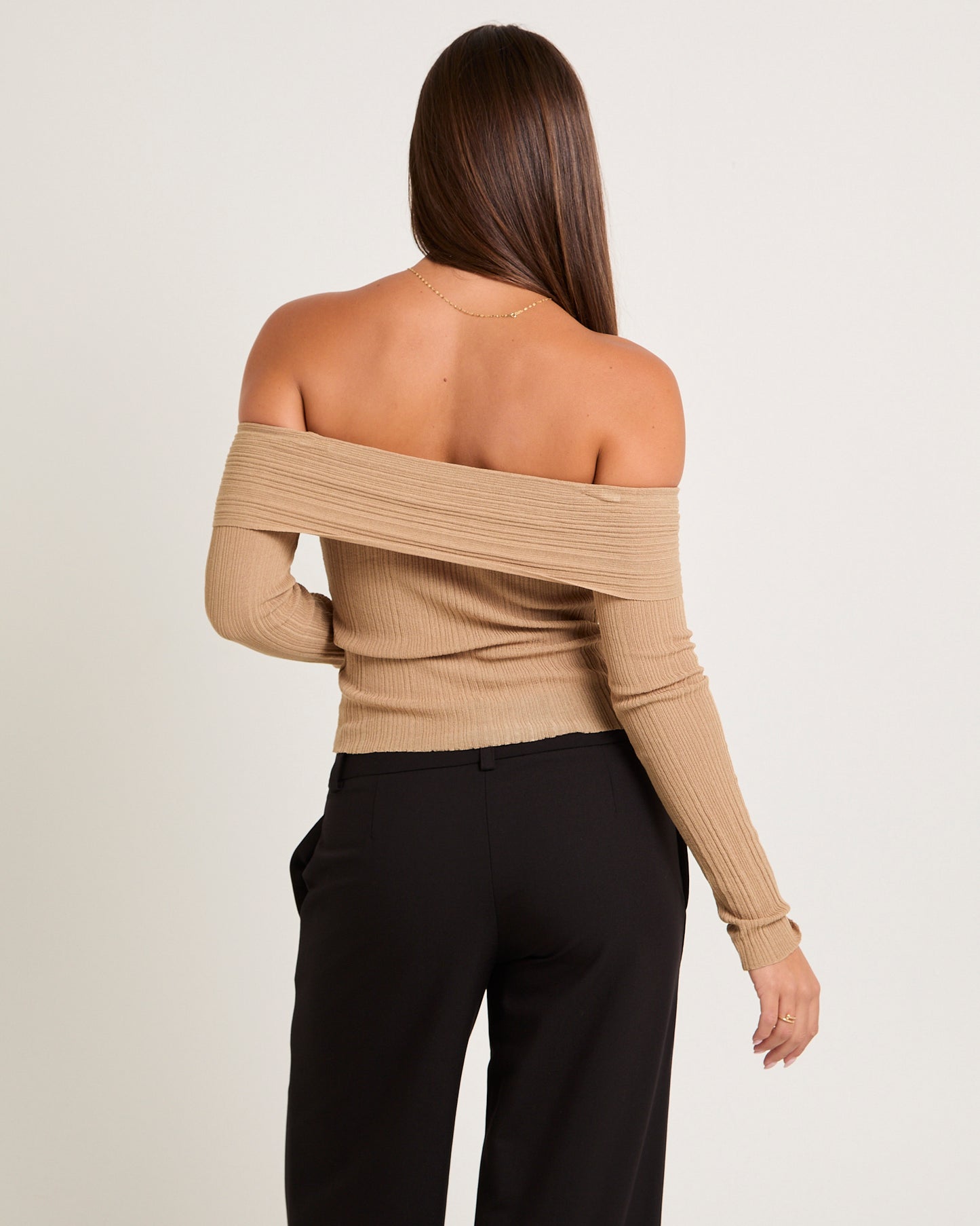 Tully Off Shoulder Knit Top