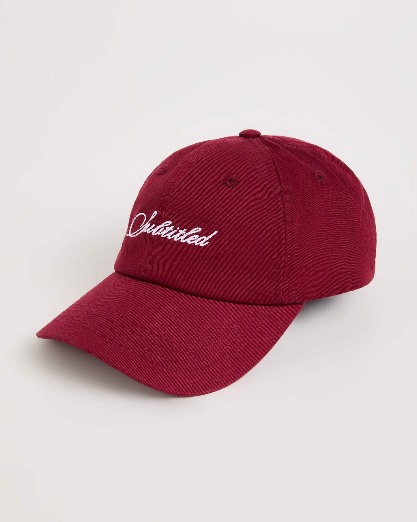 Subtitled Stonewashed Cap