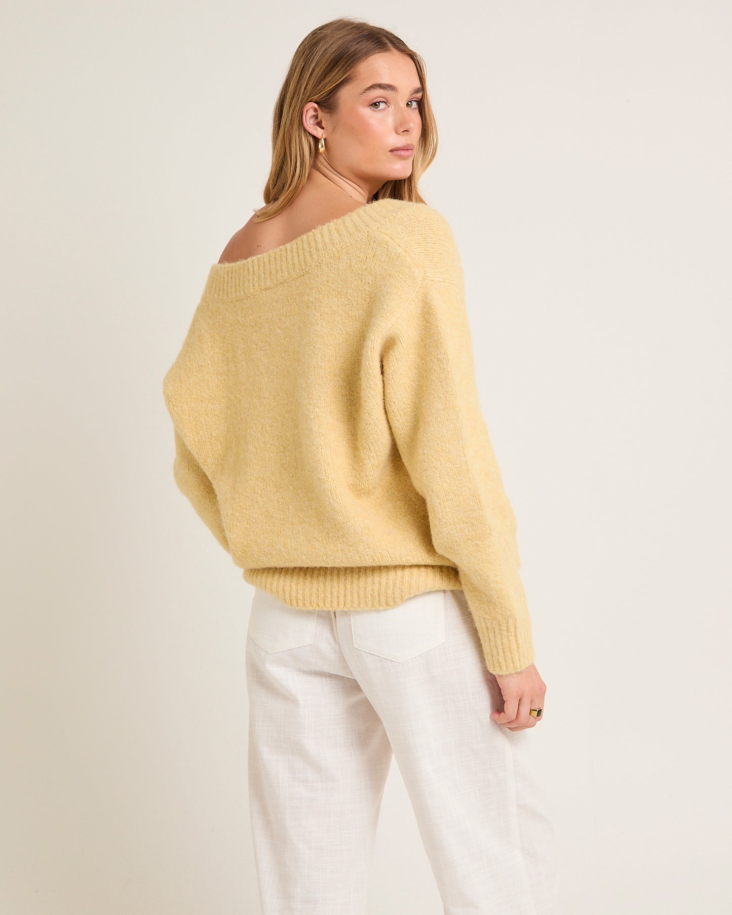 Capri V Neck Knit Jumper