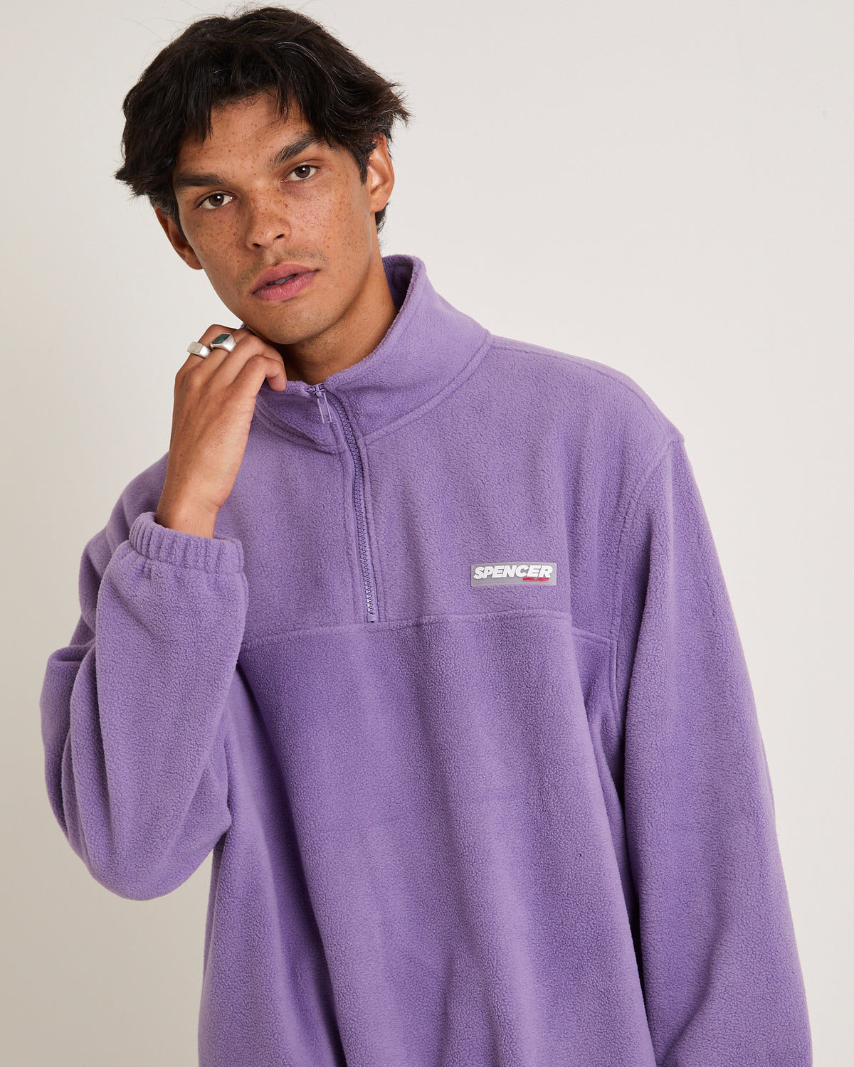 Union Polar Pullover PURPLE