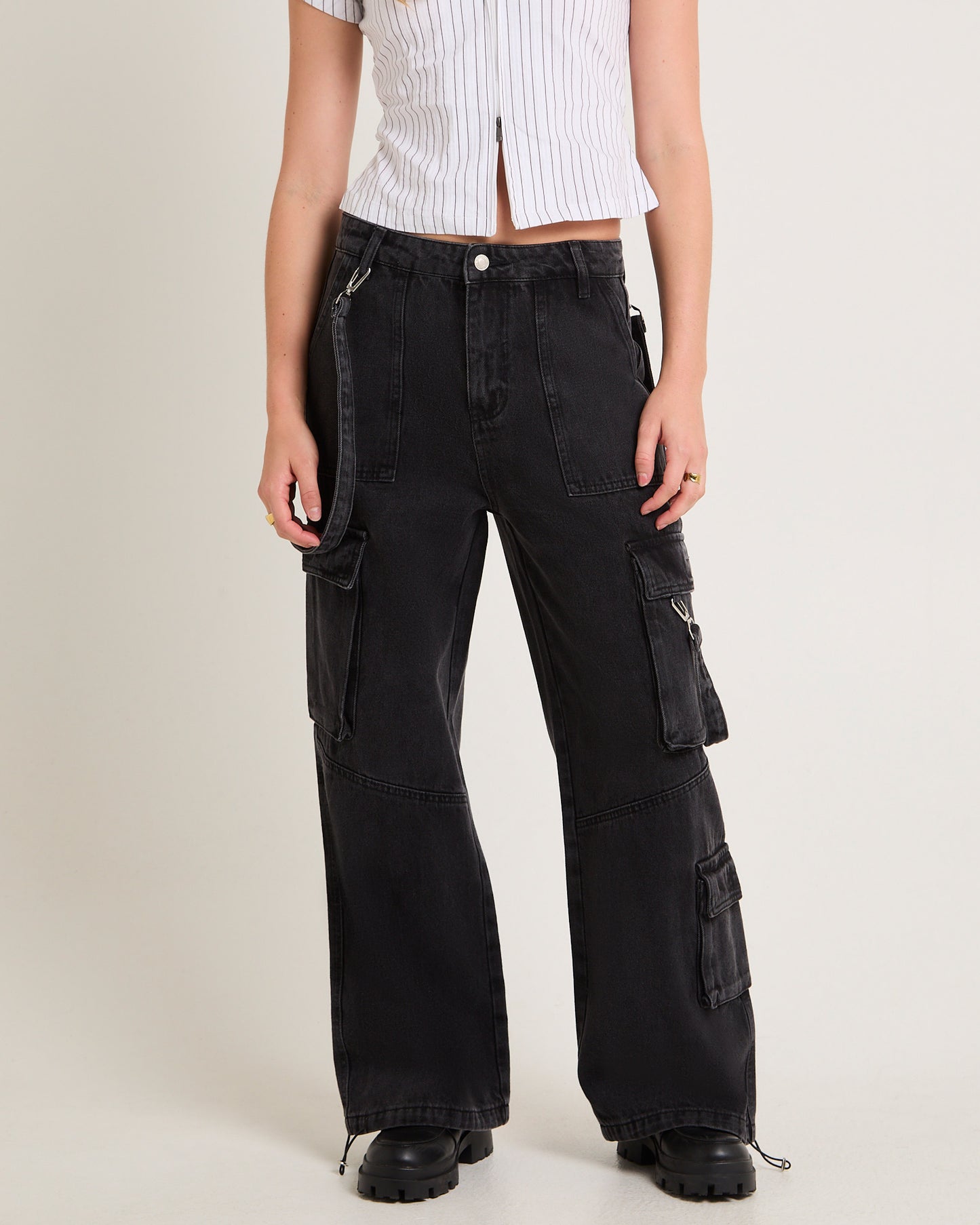 Remedy Denim Cargo Pants