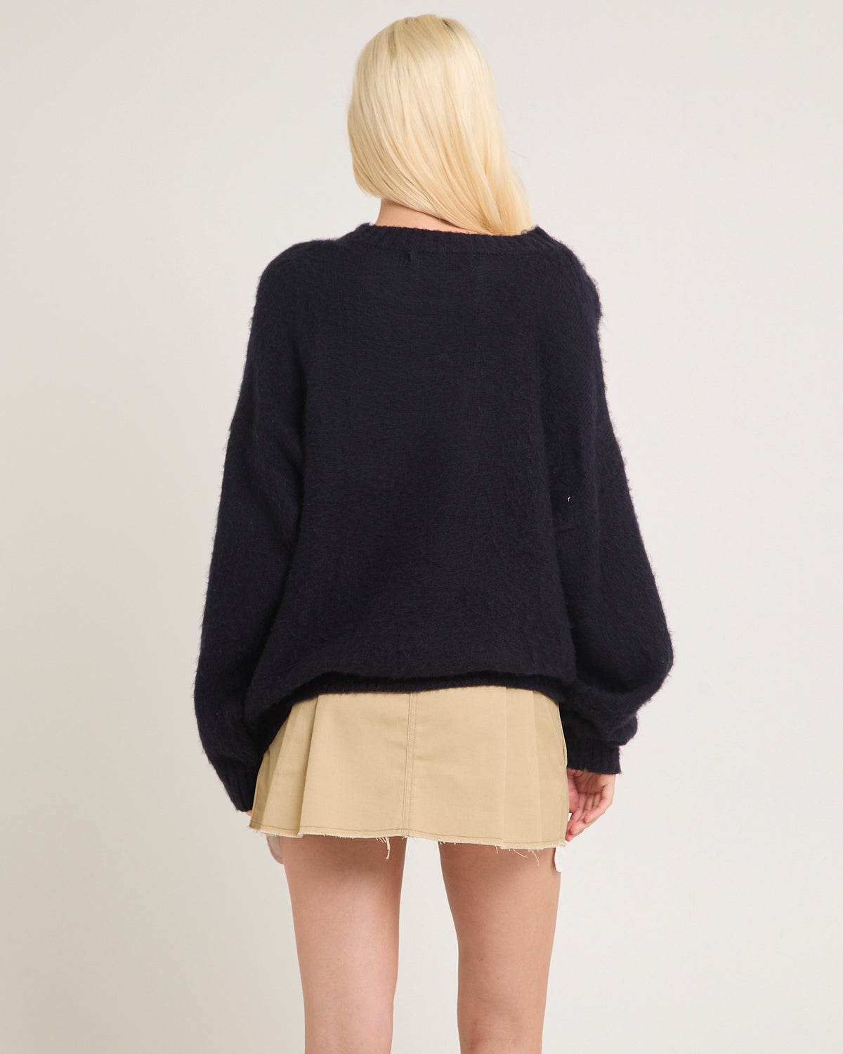 Starla Relaxed Sweater NAVY