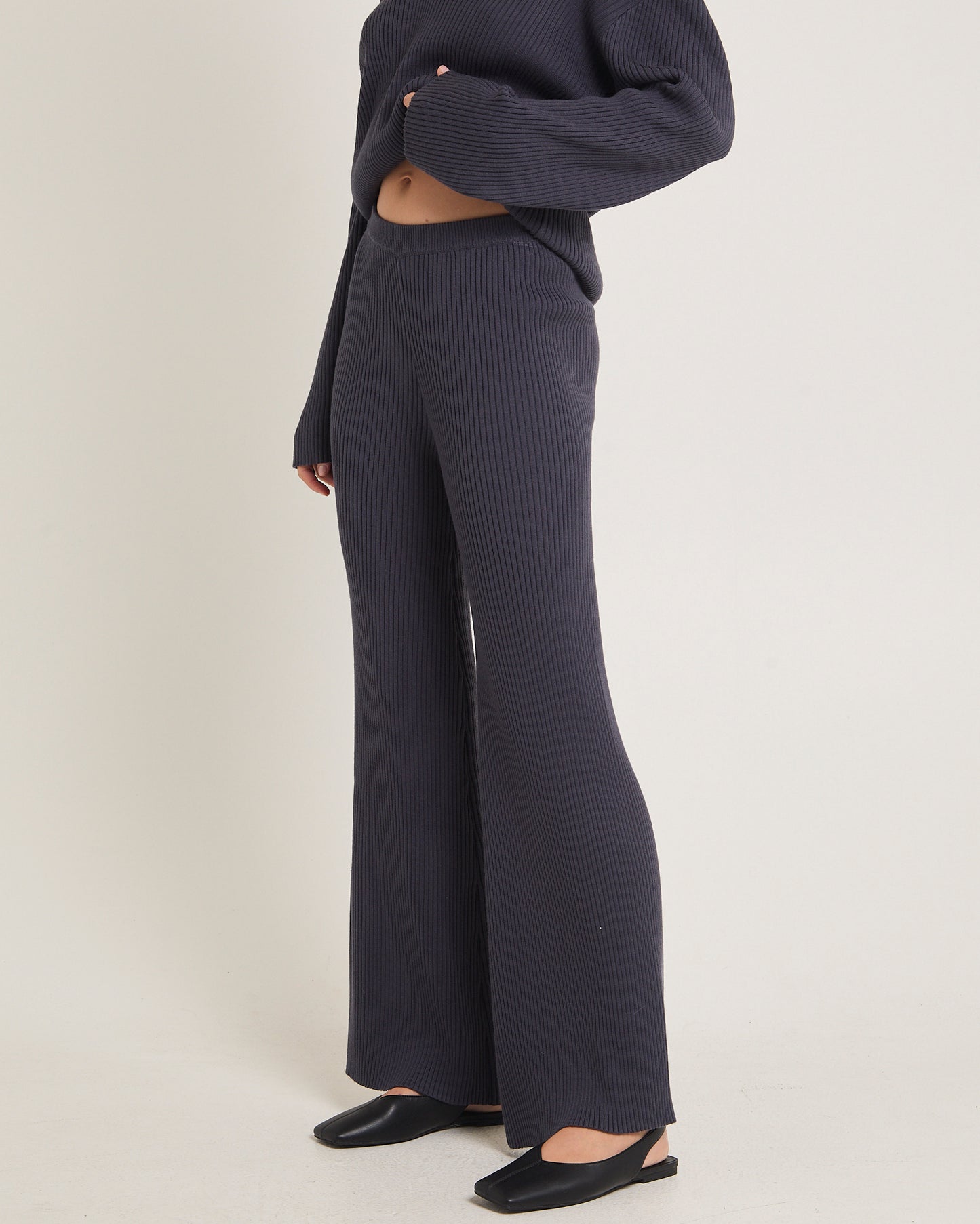 Stella Ribbed Knit Pants