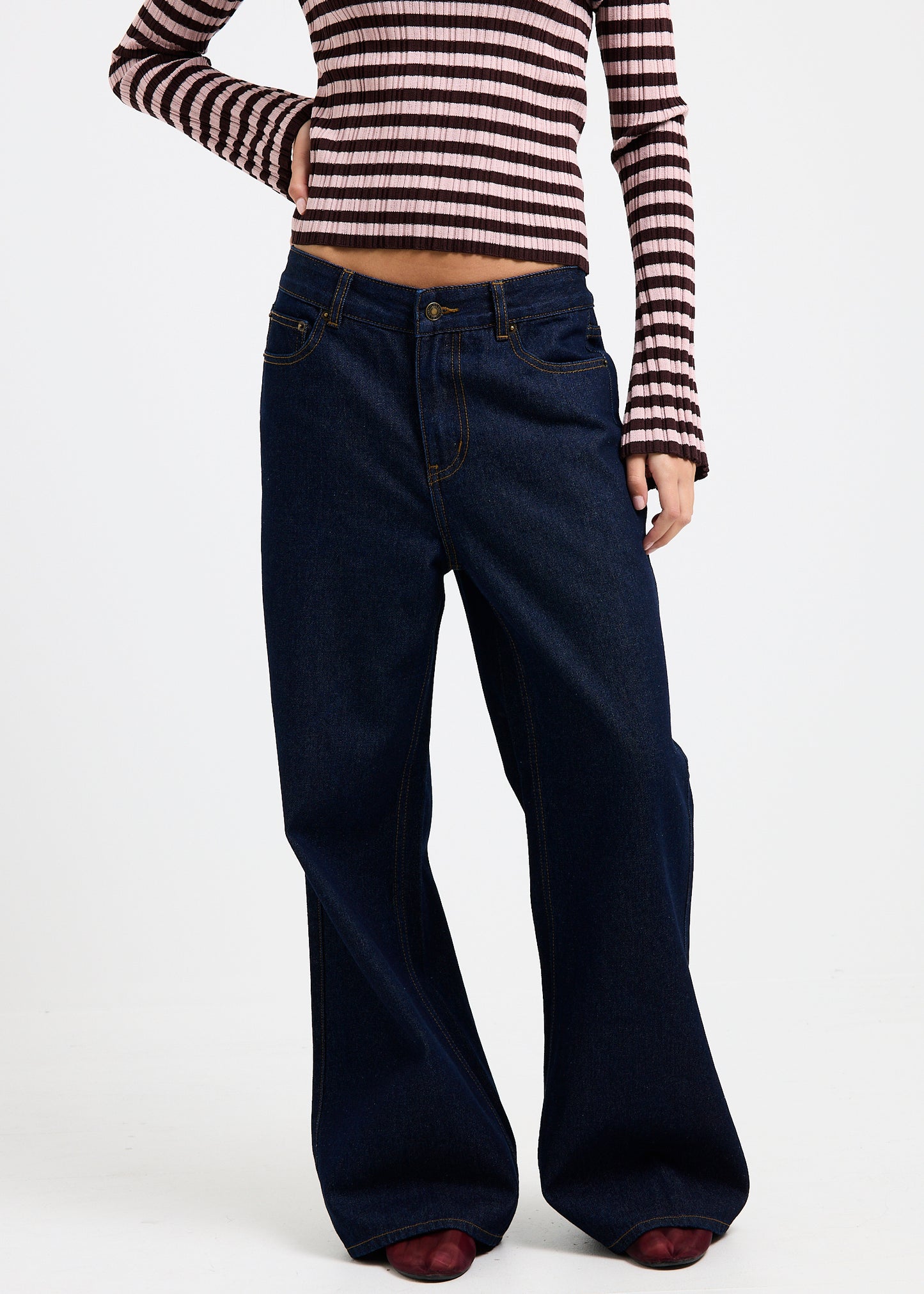 Wren Wide Denim Jeans Petite