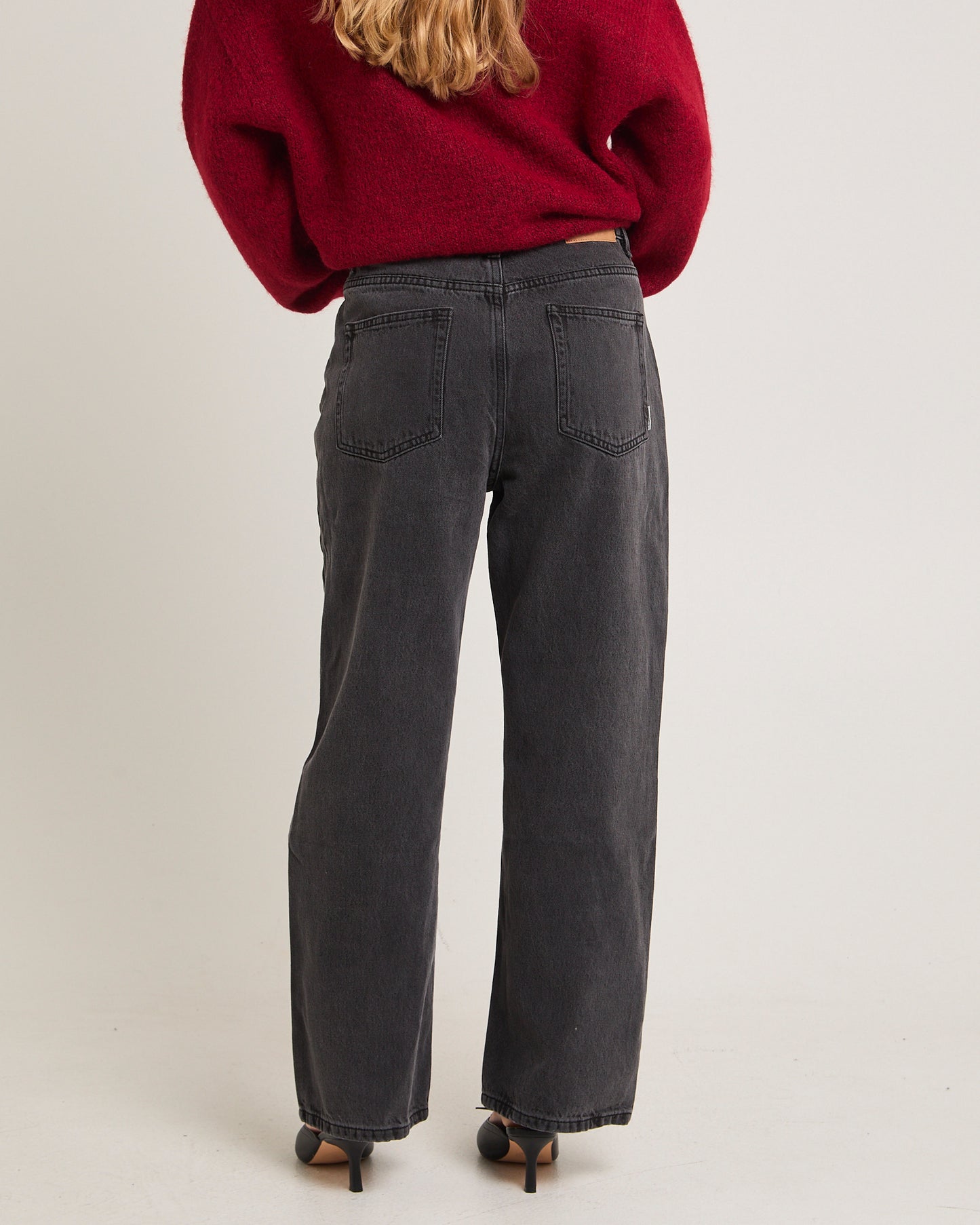 Alexa Mid Rise Denim Jeans Petite Relaxed