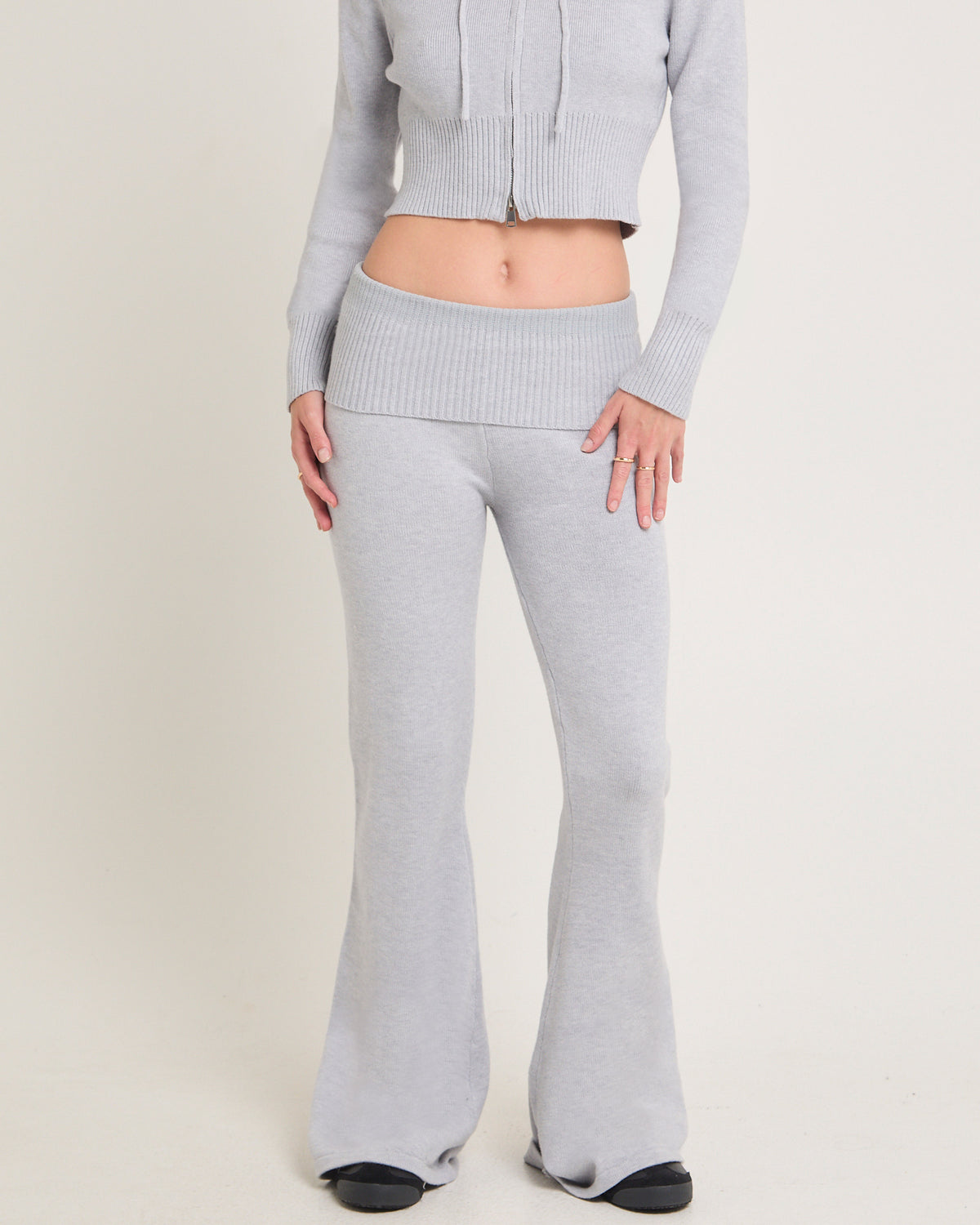 Sonia Fold Over Pants FAWN