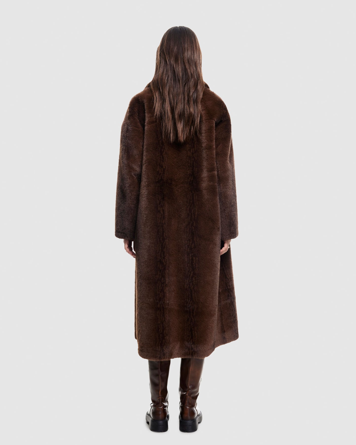 Moss Faux Fur Coat