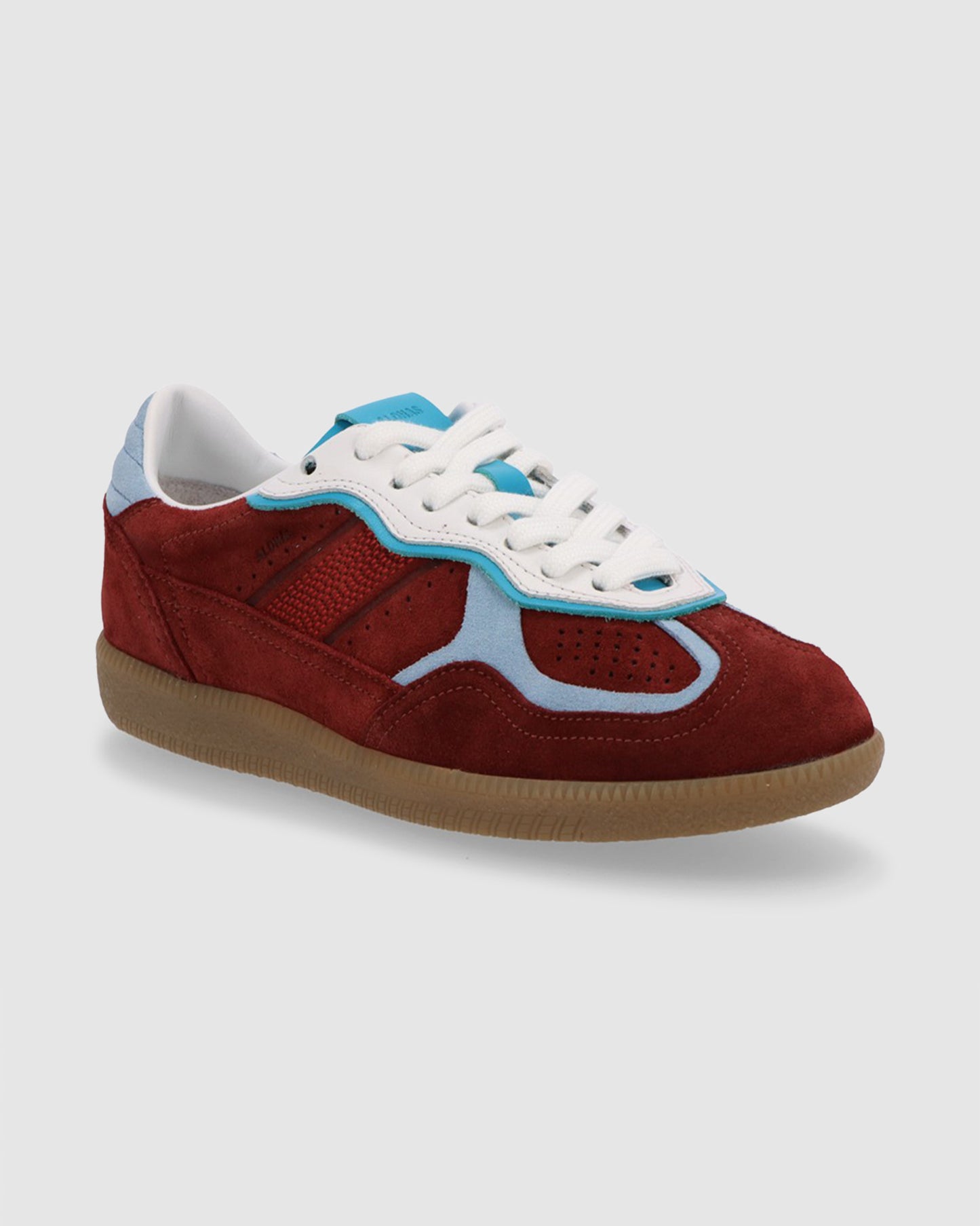 Tb.490 Rife Burgundy Leather Sneakers