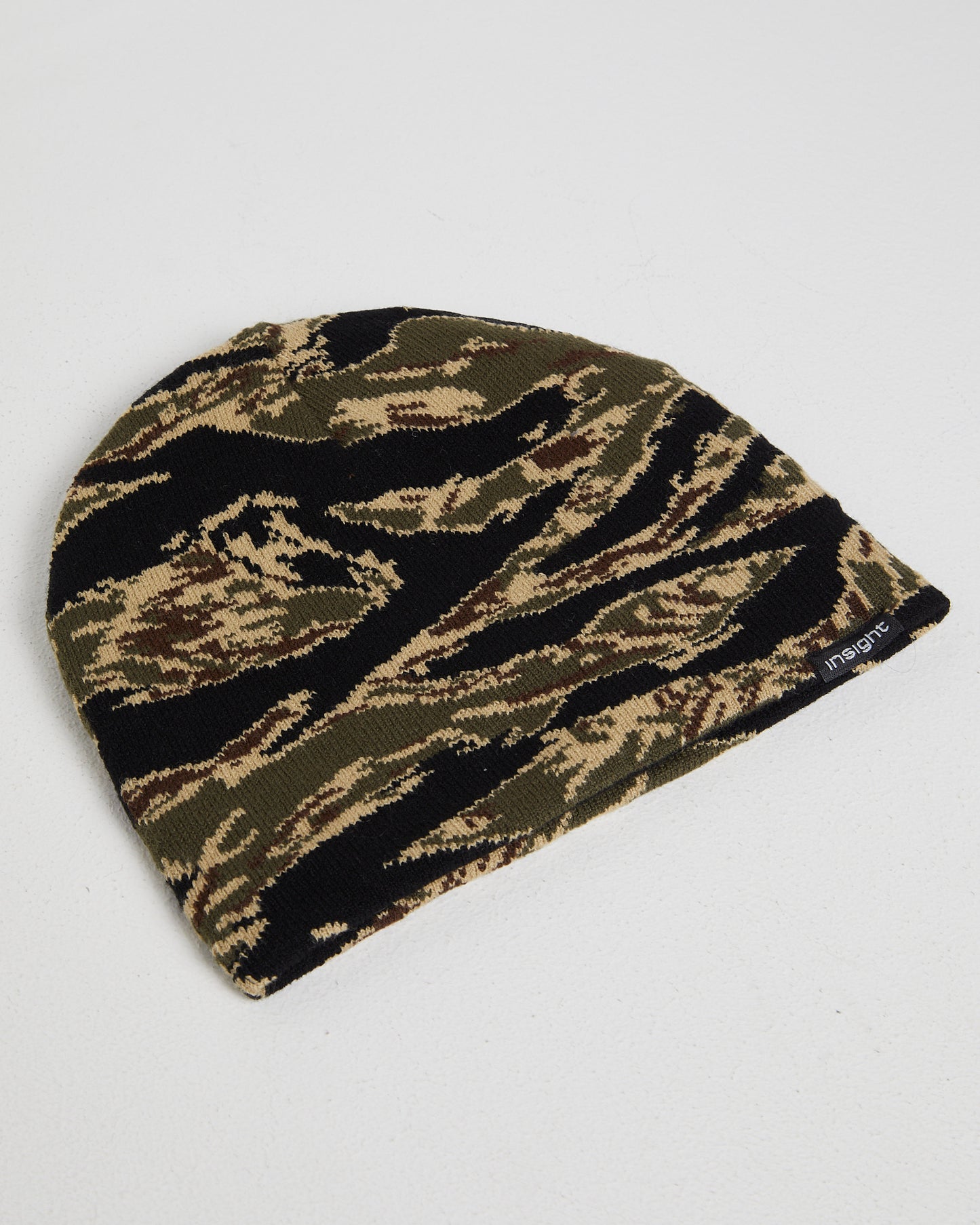 Tiger Camo Skull Beanie