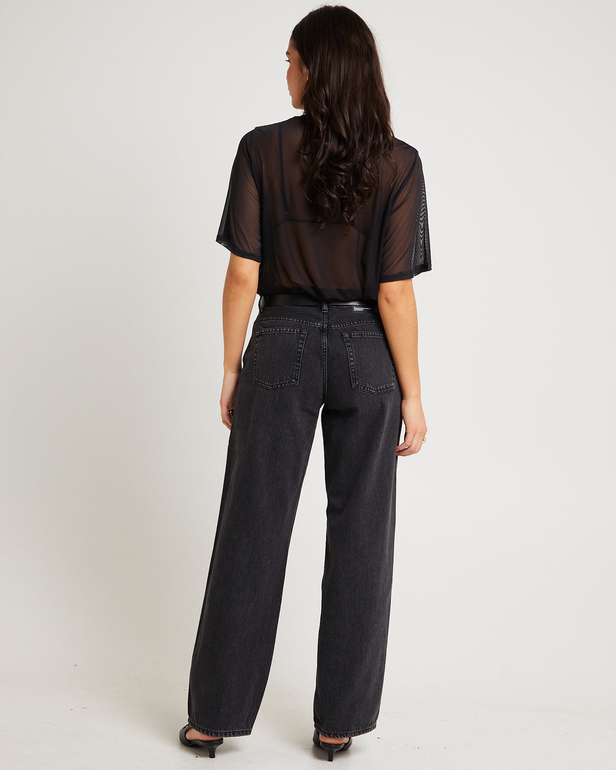 Hill Low Denim Jeans AGED BLACK