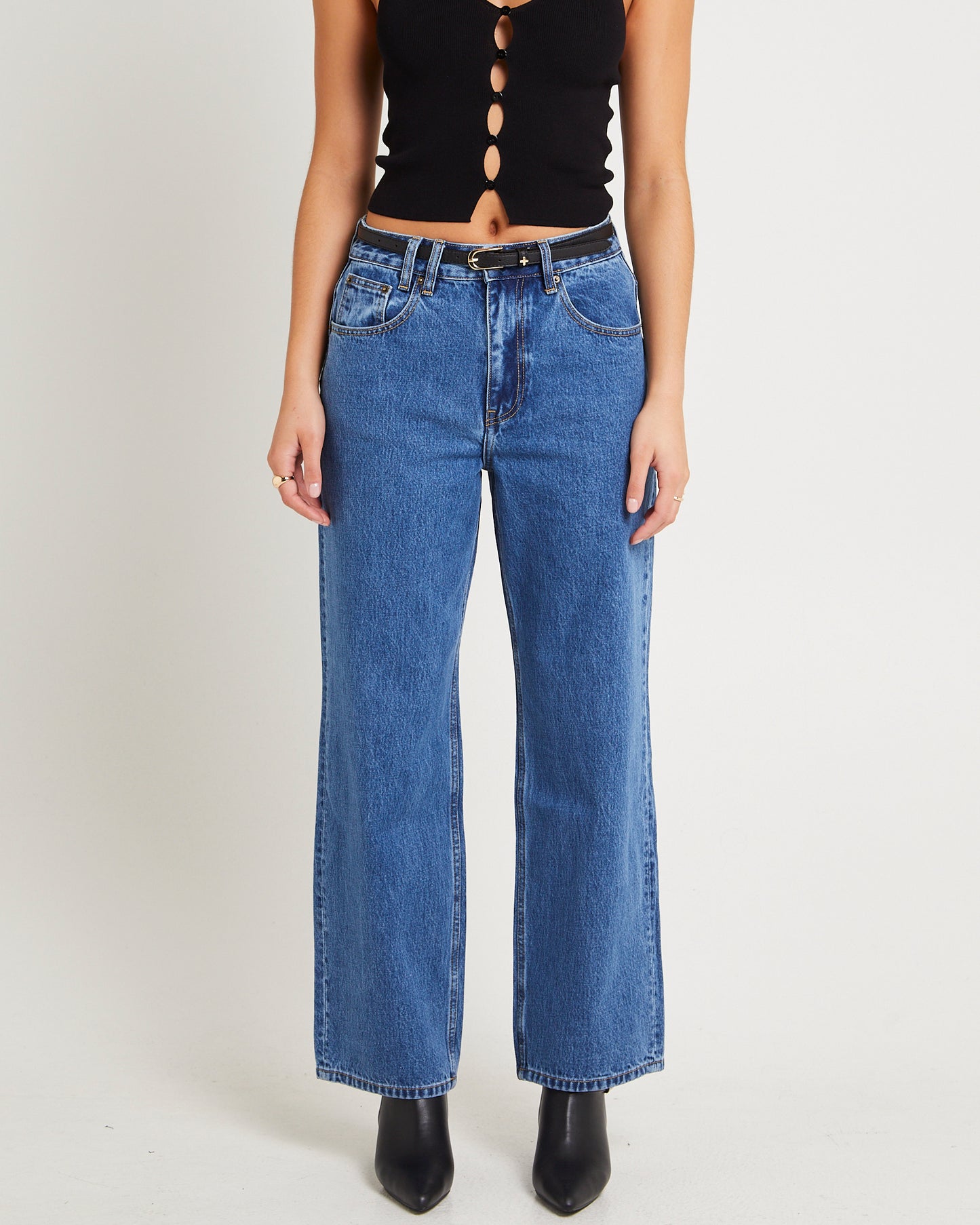 Bobby Baggy Dad Denim Jeans Petite